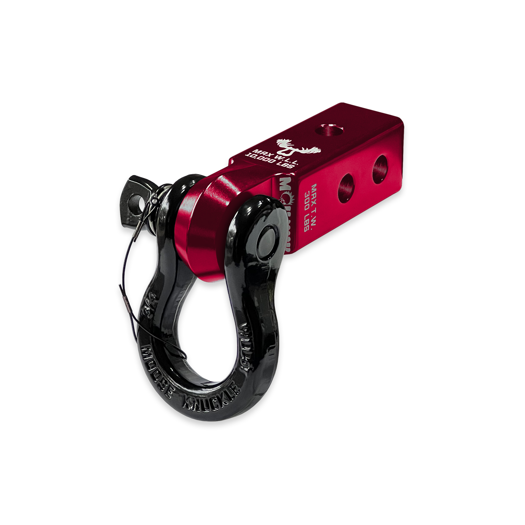 Photo of B'oh 3/4 Spin Pin Shackle and Mohawk 2.0 Receiver Combo by Forward Notion, LLC - Premium Recovery Gear for UTVs / Side by Sides