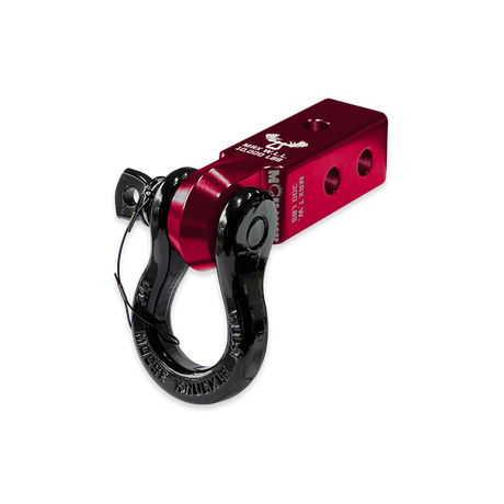 Photo of B'oh 3/4 Spin Pin Shackle and Mohawk 2.0 Receiver Combo by Forward Notion, LLC - Premium Recovery Gear for UTVs / Side by Sides