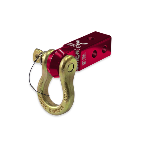 Photo of B'oh 3/4 Spin Pin Shackle and Mohawk 2.0 Receiver Combo by Forward Notion, LLC - Premium Recovery Gear for UTVs / Side by Sides