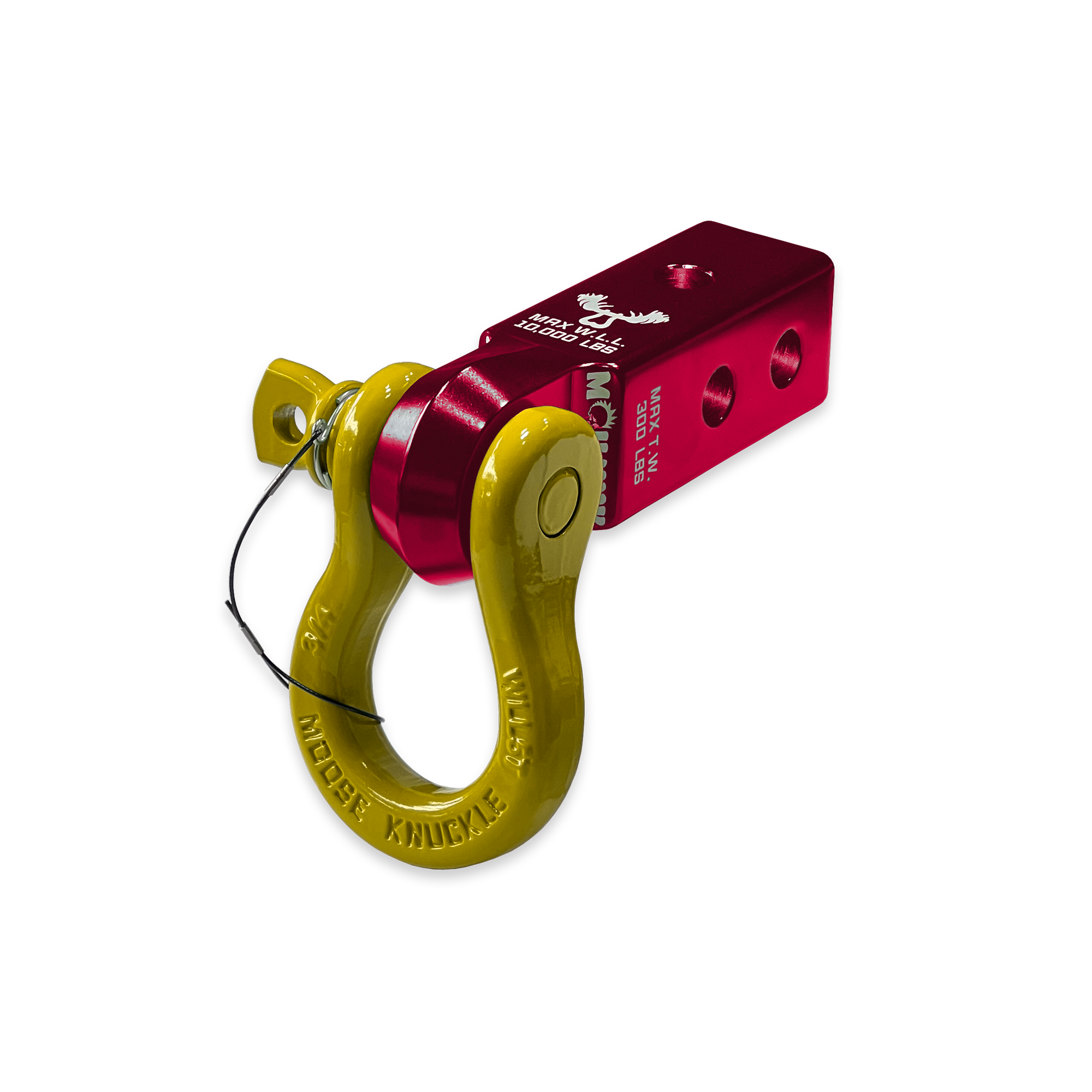 Photo of B'oh 3/4 Spin Pin Shackle and Mohawk 2.0 Receiver Combo by Forward Notion, LLC - Premium Recovery Gear for UTVs / Side by Sides