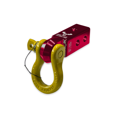 Photo of B'oh 3/4 Spin Pin Shackle and Mohawk 2.0 Receiver Combo by Forward Notion, LLC - Premium Recovery Gear for UTVs / Side by Sides