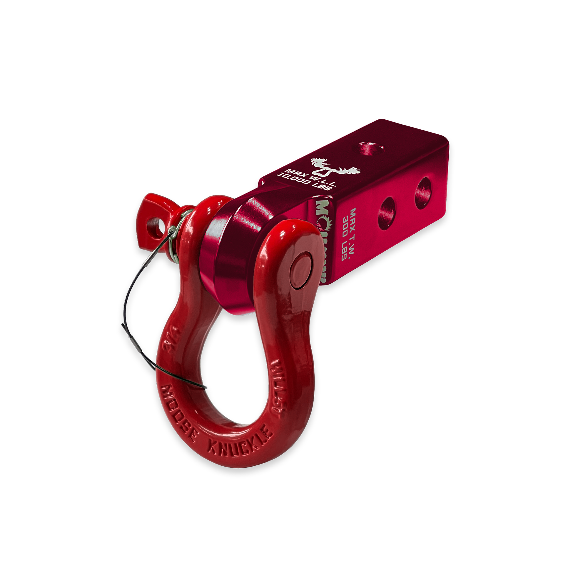 Photo of B'oh 3/4 Spin Pin Shackle and Mohawk 2.0 Receiver Combo by Forward Notion, LLC - Premium Recovery Gear for UTVs / Side by Sides