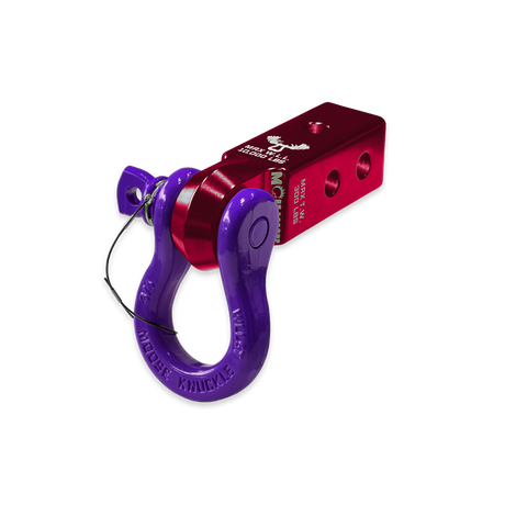 Photo of B'oh 3/4 Spin Pin Shackle and Mohawk 2.0 Receiver Combo by Forward Notion, LLC - Premium Recovery Gear for UTVs / Side by Sides