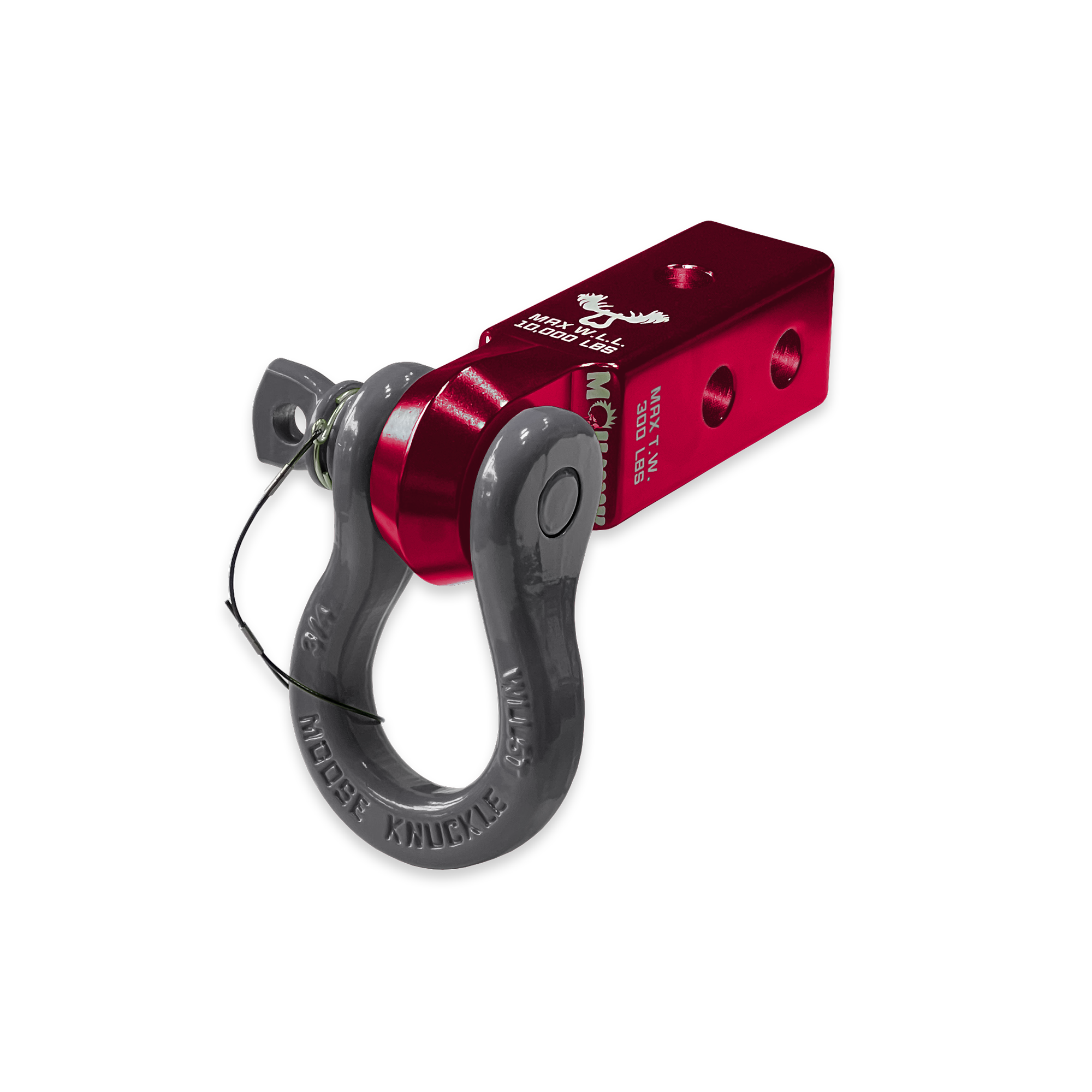 Photo of B'oh 3/4 Spin Pin Shackle and Mohawk 2.0 Receiver Combo by Forward Notion, LLC - Premium Recovery Gear for UTVs / Side by Sides