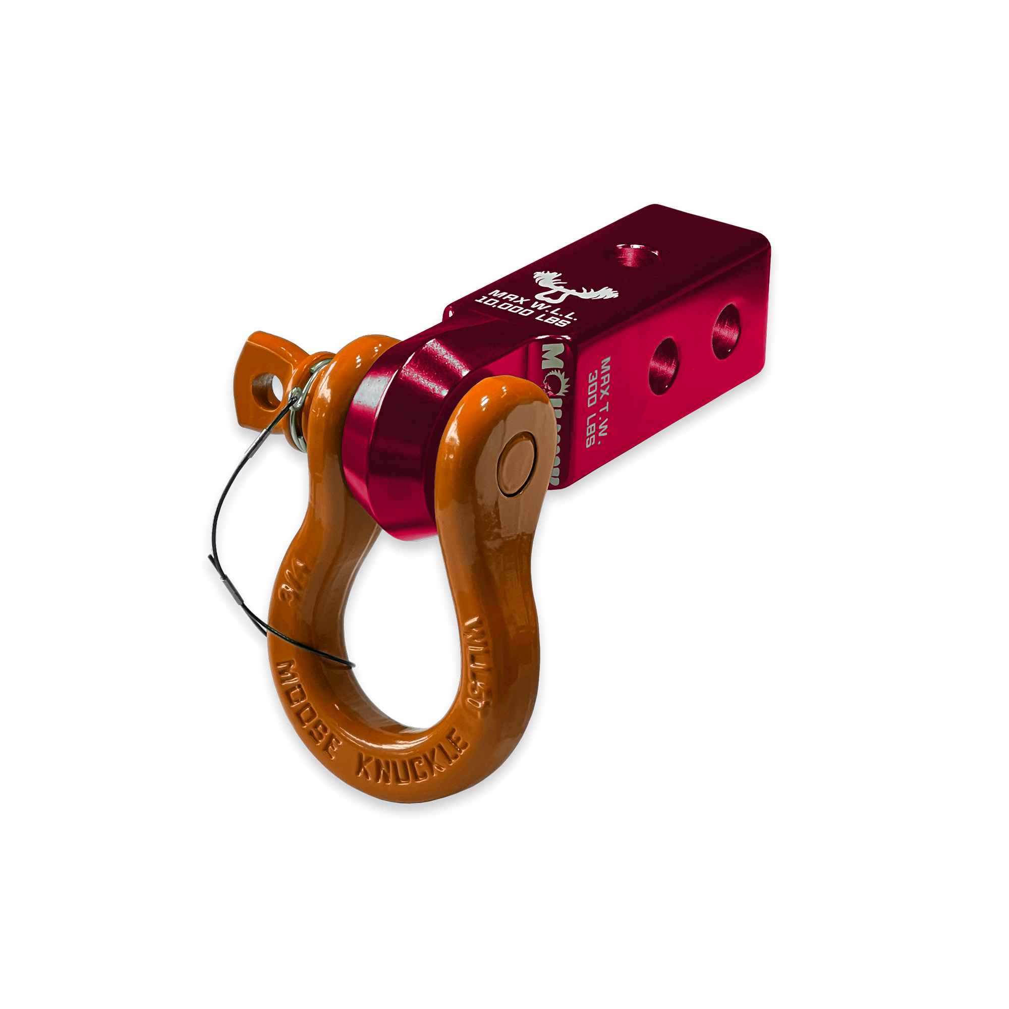 Photo of B'oh 3/4 Spin Pin Shackle and Mohawk 2.0 Receiver Combo by Forward Notion, LLC - Premium Recovery Gear for UTVs / Side by Sides