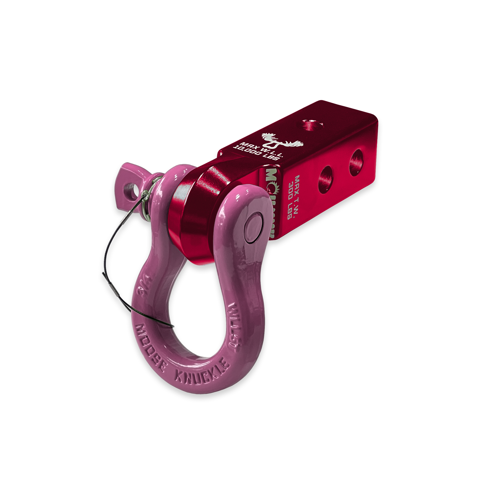 Photo of B'oh 3/4 Spin Pin Shackle and Mohawk 2.0 Receiver Combo by Forward Notion, LLC - Premium Recovery Gear for UTVs / Side by Sides