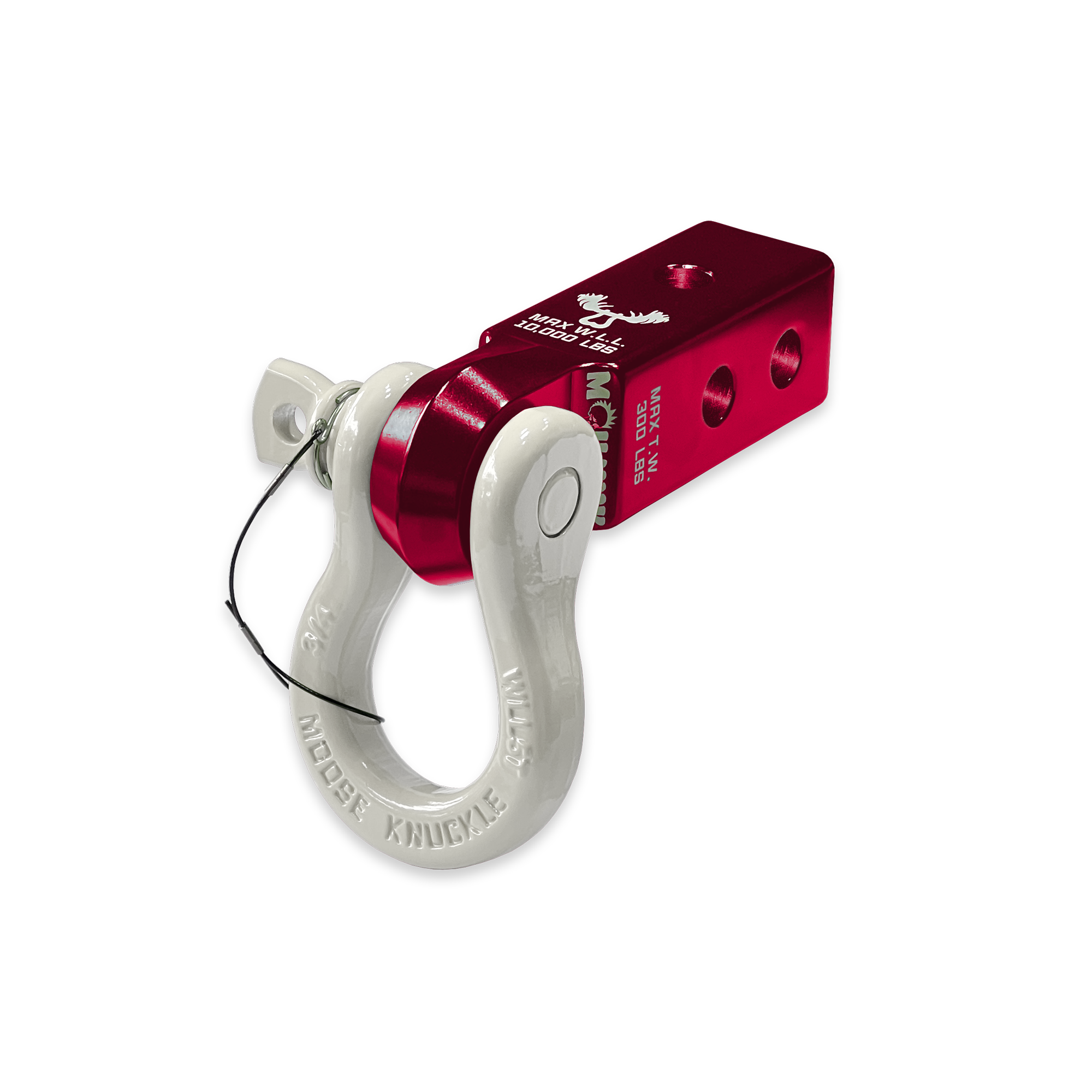 Photo of B'oh 3/4 Spin Pin Shackle and Mohawk 2.0 Receiver Combo by Forward Notion, LLC - Premium Recovery Gear for UTVs / Side by Sides