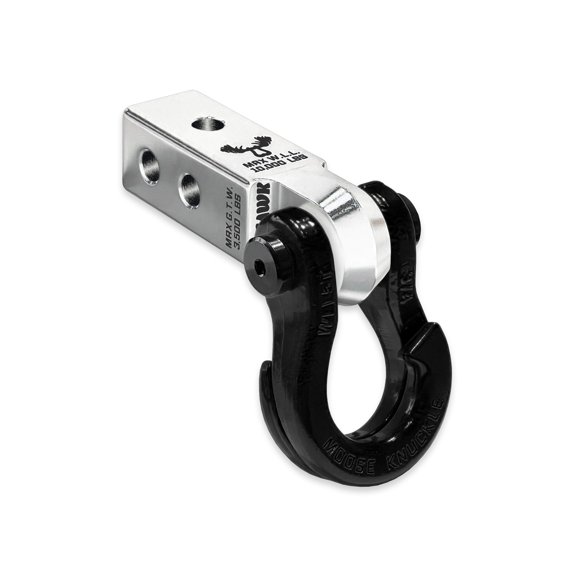 Photo of Jowl™ 3/4 Split Shackle™ and Mohawk 2.0 Receiver Combo by Forward Notion, LLC - Premium Recovery Gear for UTVs / Side by Sides