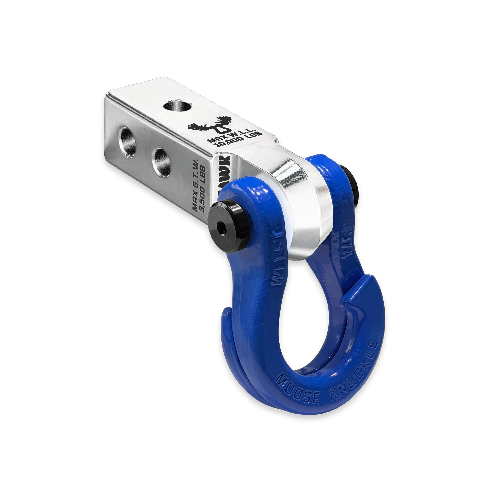 Photo of Jowl™ 3/4 Split Shackle™ and Mohawk 2.0 Receiver Combo by Forward Notion, LLC - Premium Recovery Gear for UTVs / Side by Sides