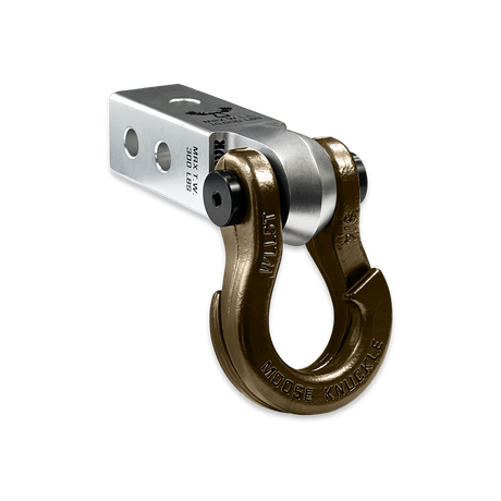 Photo of Jowl™ 3/4 Split Shackle™ and Mohawk 2.0 Receiver Combo by Forward Notion, LLC - Premium Recovery Gear for UTVs / Side by Sides