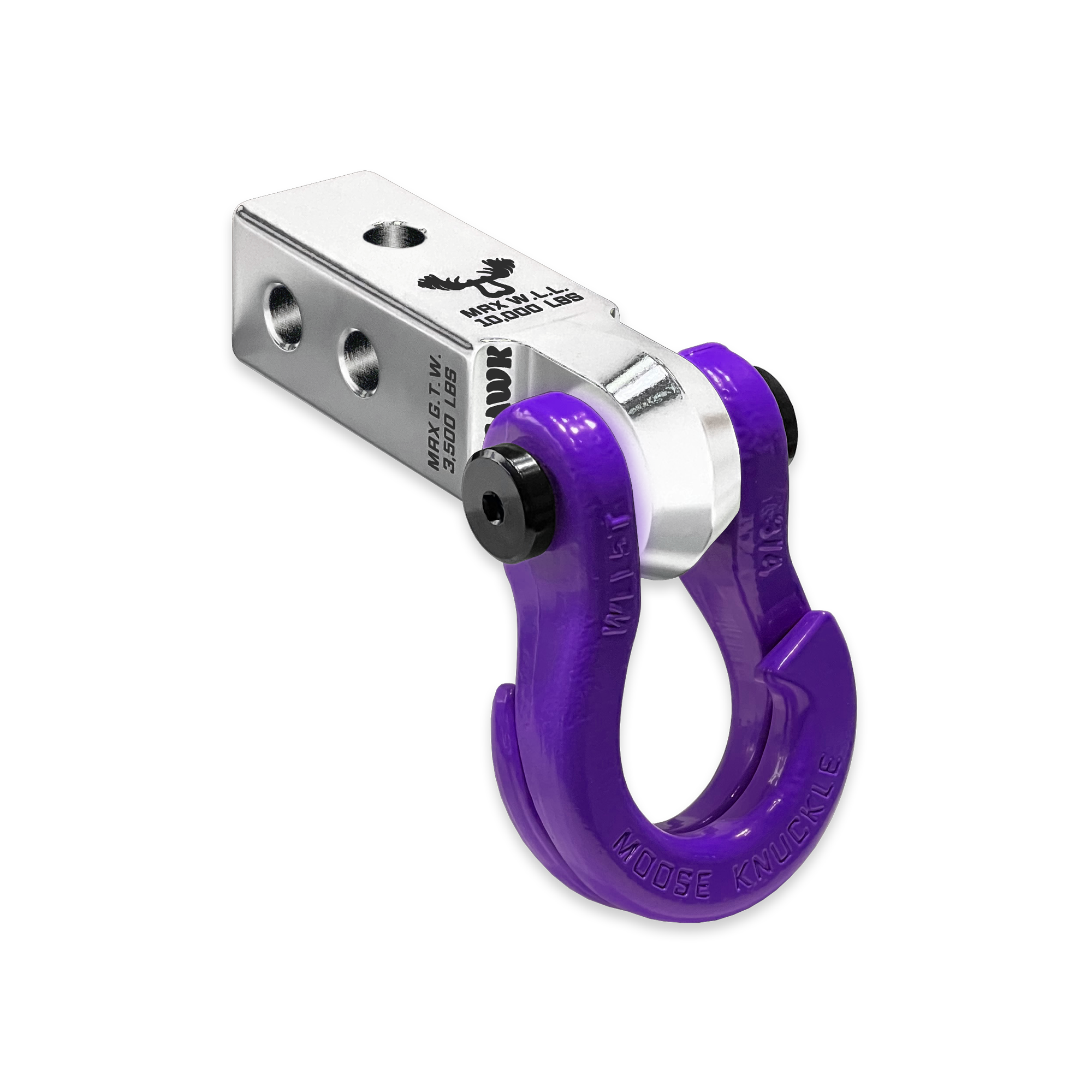 Photo of Jowl™ 3/4 Split Shackle™ and Mohawk 2.0 Receiver Combo by Forward Notion, LLC - Premium Recovery Gear for UTVs / Side by Sides