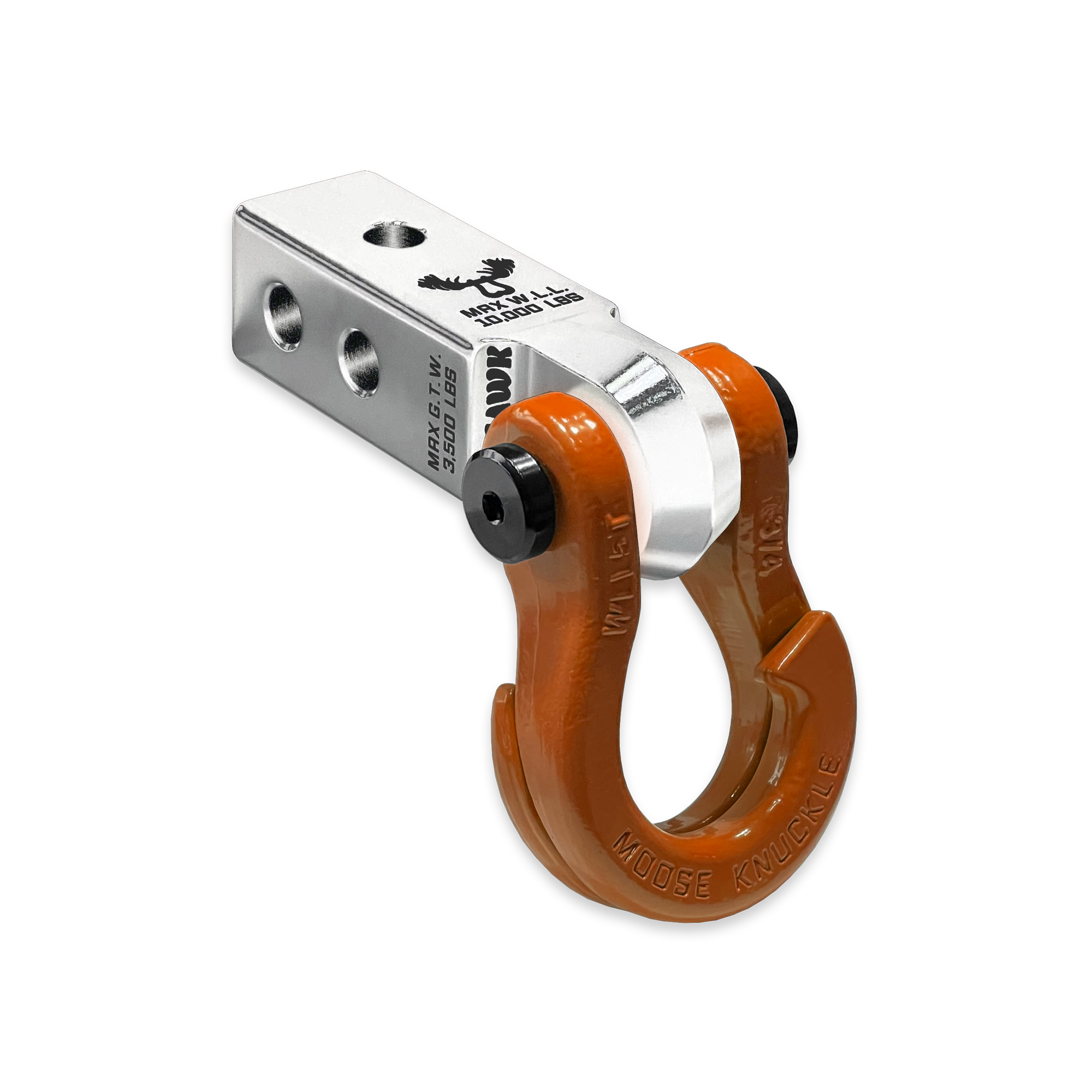 Photo of Jowl™ 3/4 Split Shackle™ and Mohawk 2.0 Receiver Combo by Forward Notion, LLC - Premium Recovery Gear for UTVs / Side by Sides