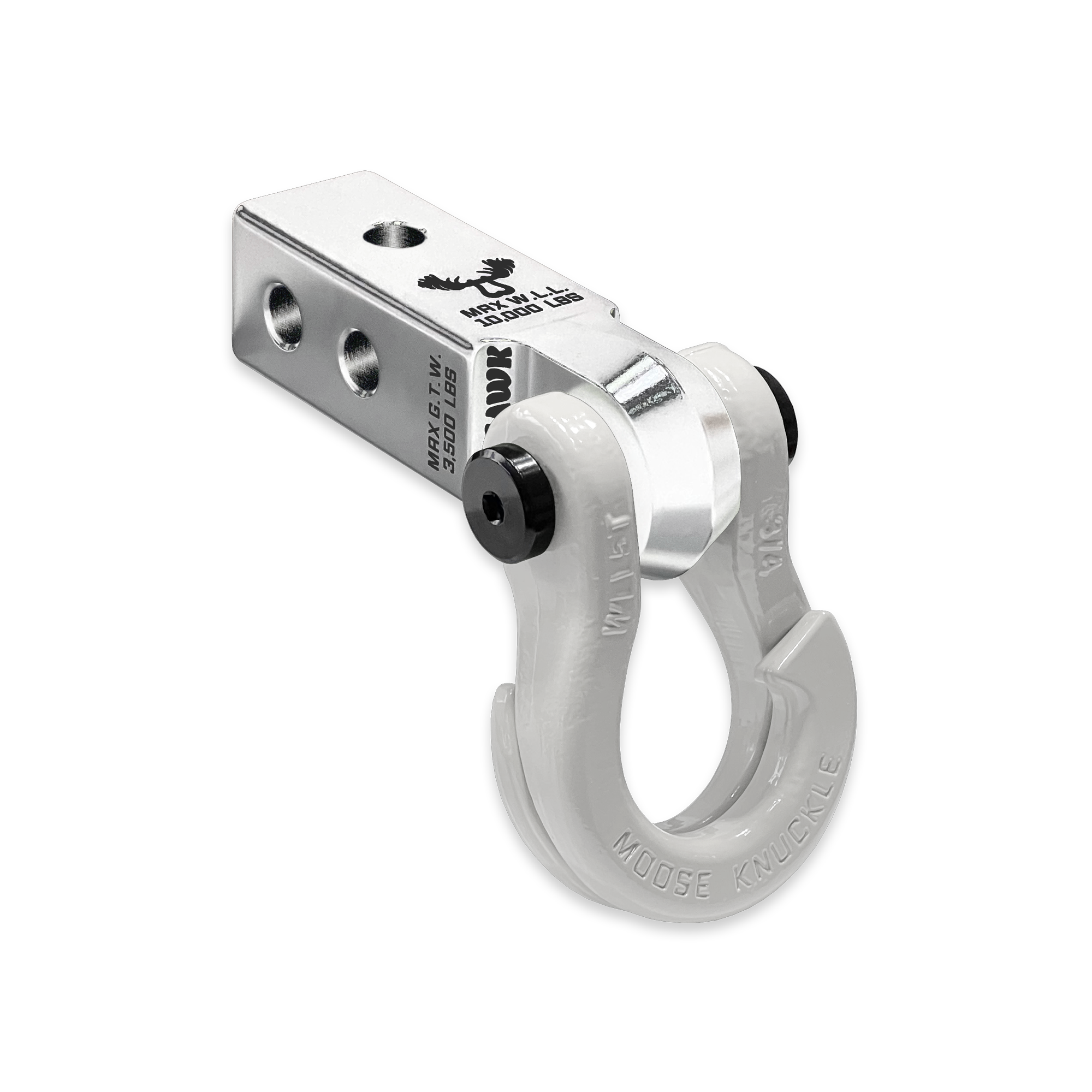 Photo of Jowl™ 3/4 Split Shackle™ and Mohawk 2.0 Receiver Combo by Forward Notion, LLC - Premium Recovery Gear for UTVs / Side by Sides