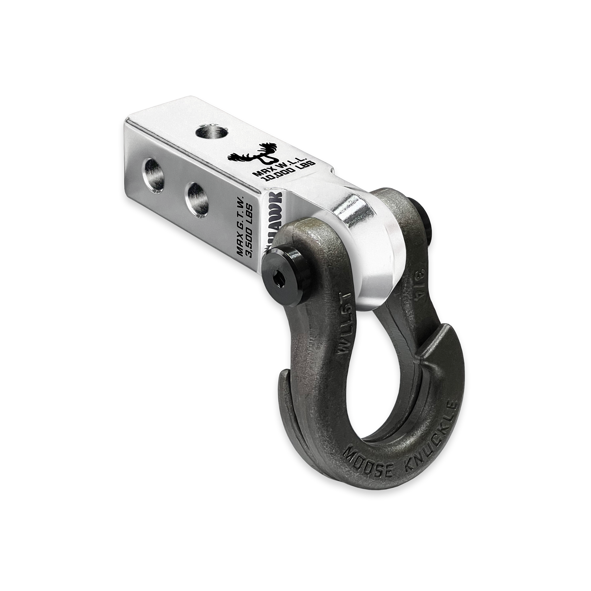 Photo of Jowl™ 3/4 Split Shackle™ and Mohawk 2.0 Receiver Combo by Forward Notion, LLC - Premium Recovery Gear for UTVs / Side by Sides