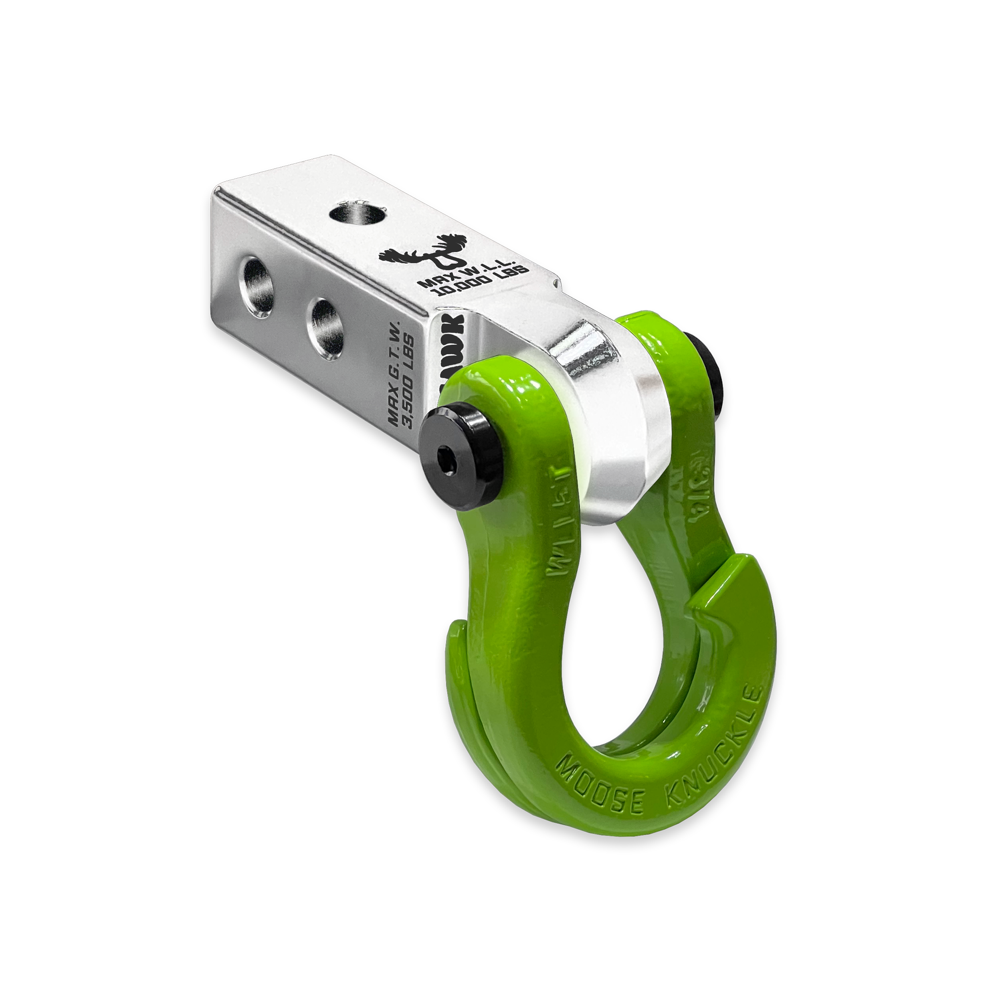 Photo of Jowl™ 3/4 Split Shackle™ and Mohawk 2.0 Receiver Combo by Forward Notion, LLC - Premium Recovery Gear for UTVs / Side by Sides