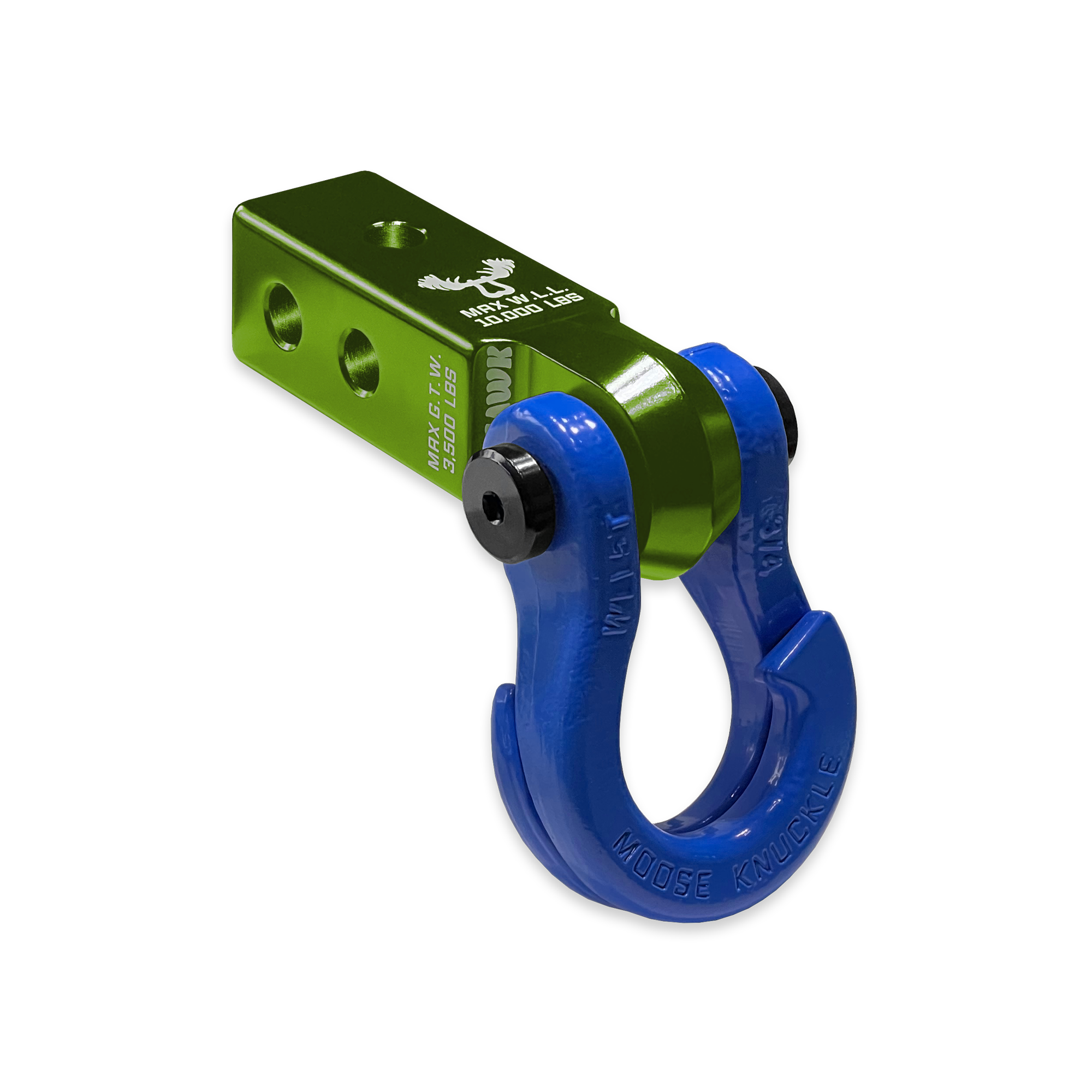 Photo of Jowl™ 3/4 Split Shackle™ and Mohawk 2.0 Receiver Combo by Forward Notion, LLC - Premium Recovery Gear for UTVs / Side by Sides
