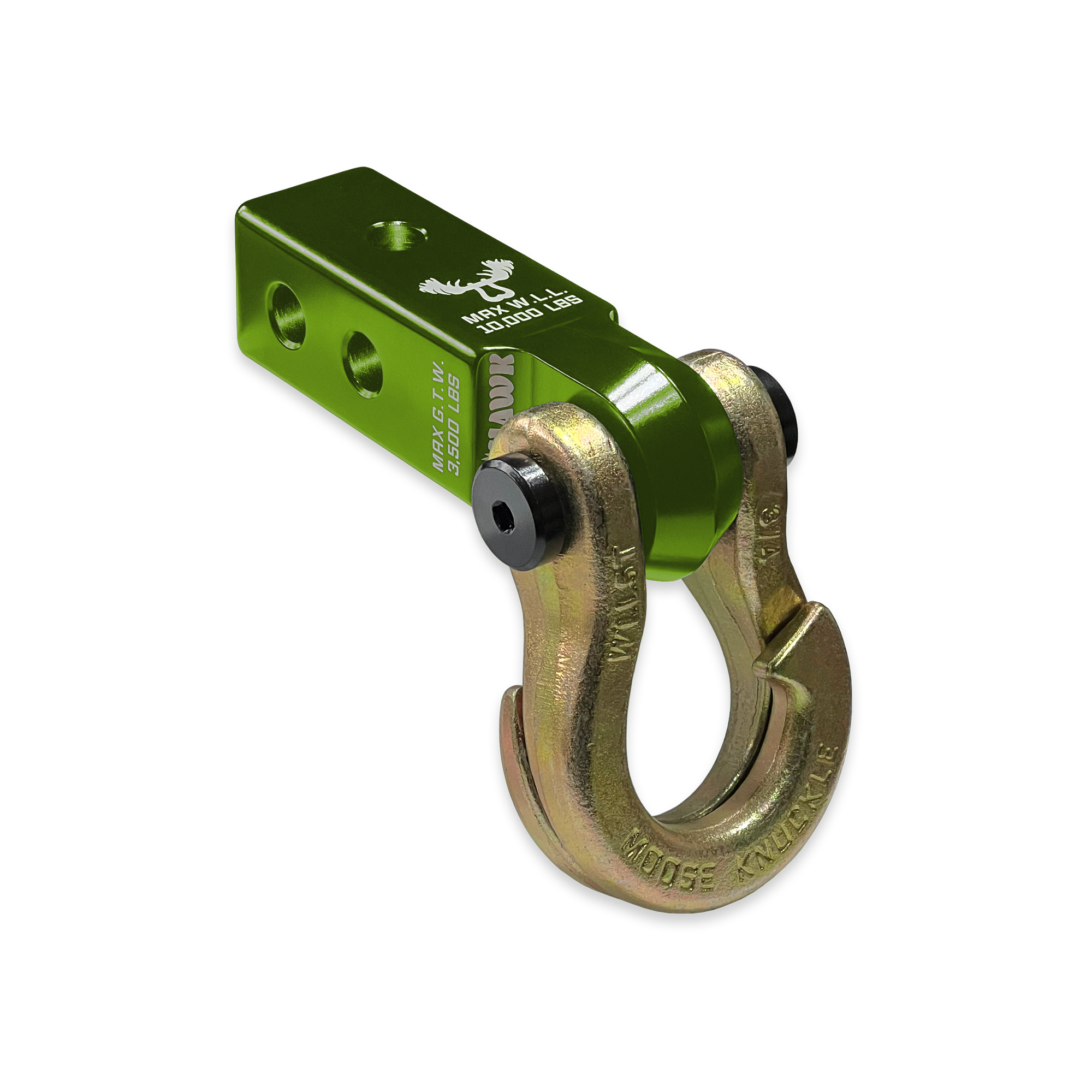 Photo of Jowl™ 3/4 Split Shackle™ and Mohawk 2.0 Receiver Combo by Forward Notion, LLC - Premium Recovery Gear for UTVs / Side by Sides