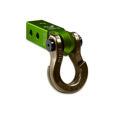 Photo of Jowl™ 3/4 Split Shackle™ and Mohawk 2.0 Receiver Combo by Forward Notion, LLC - Premium Recovery Gear for UTVs / Side by Sides