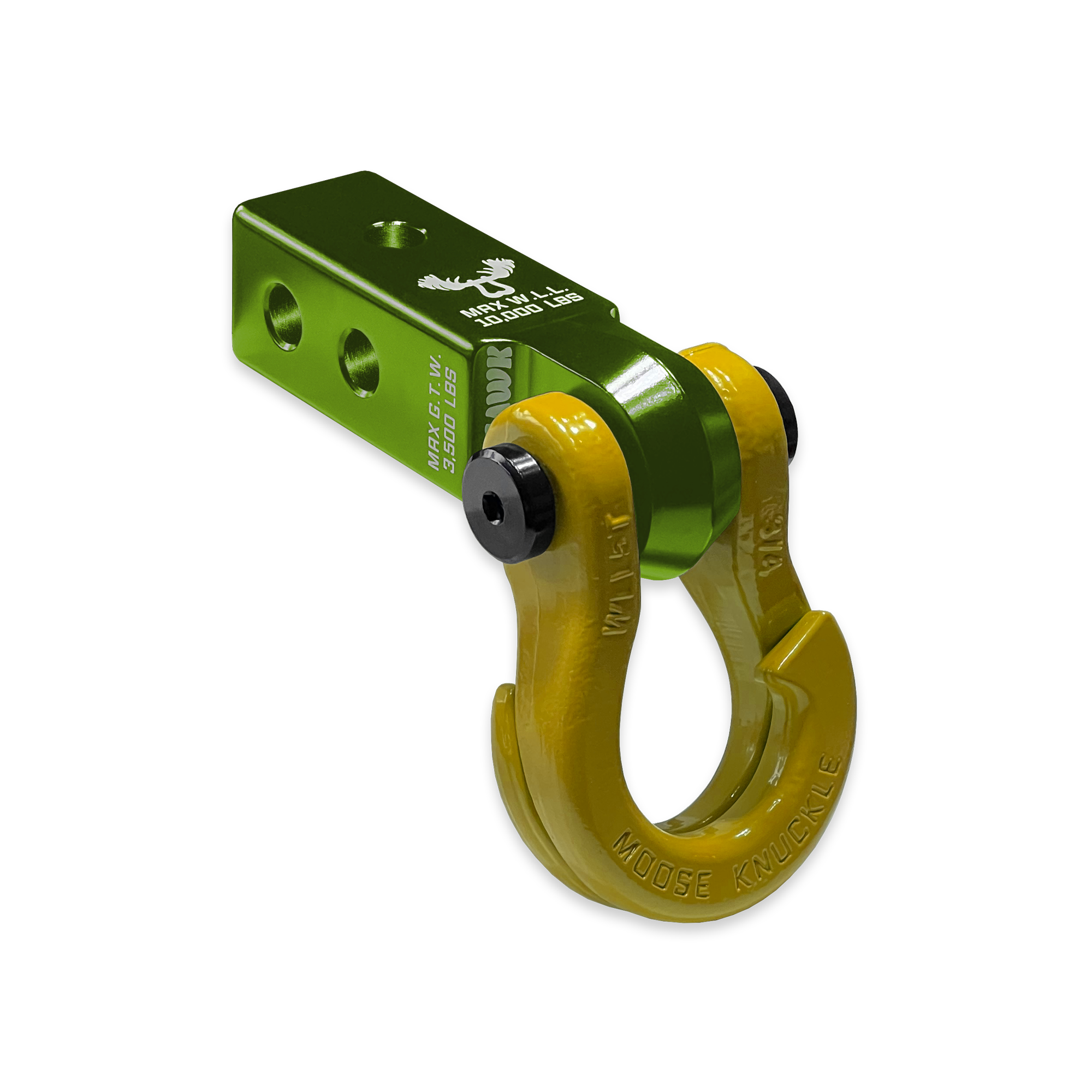 Photo of Jowl™ 3/4 Split Shackle™ and Mohawk 2.0 Receiver Combo by Forward Notion, LLC - Premium Recovery Gear for UTVs / Side by Sides