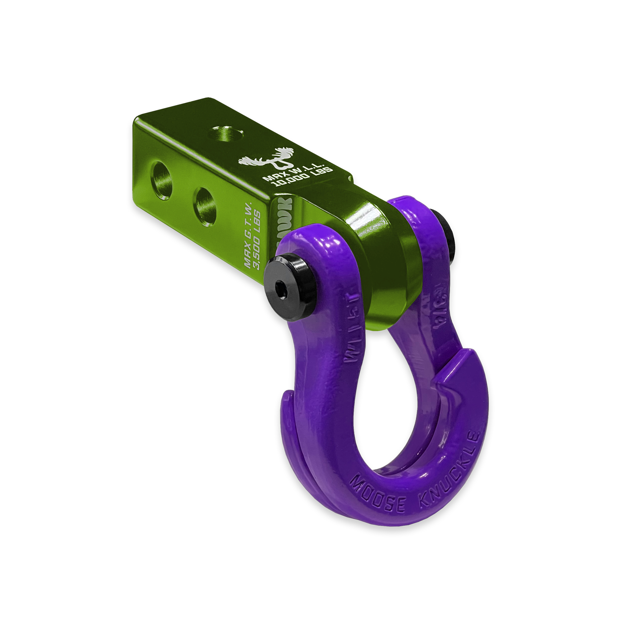 Photo of Jowl™ 3/4 Split Shackle™ and Mohawk 2.0 Receiver Combo by Forward Notion, LLC - Premium Recovery Gear for UTVs / Side by Sides
