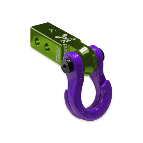 Photo of Jowl™ 3/4 Split Shackle™ and Mohawk 2.0 Receiver Combo by Forward Notion, LLC - Premium Recovery Gear for UTVs / Side by Sides