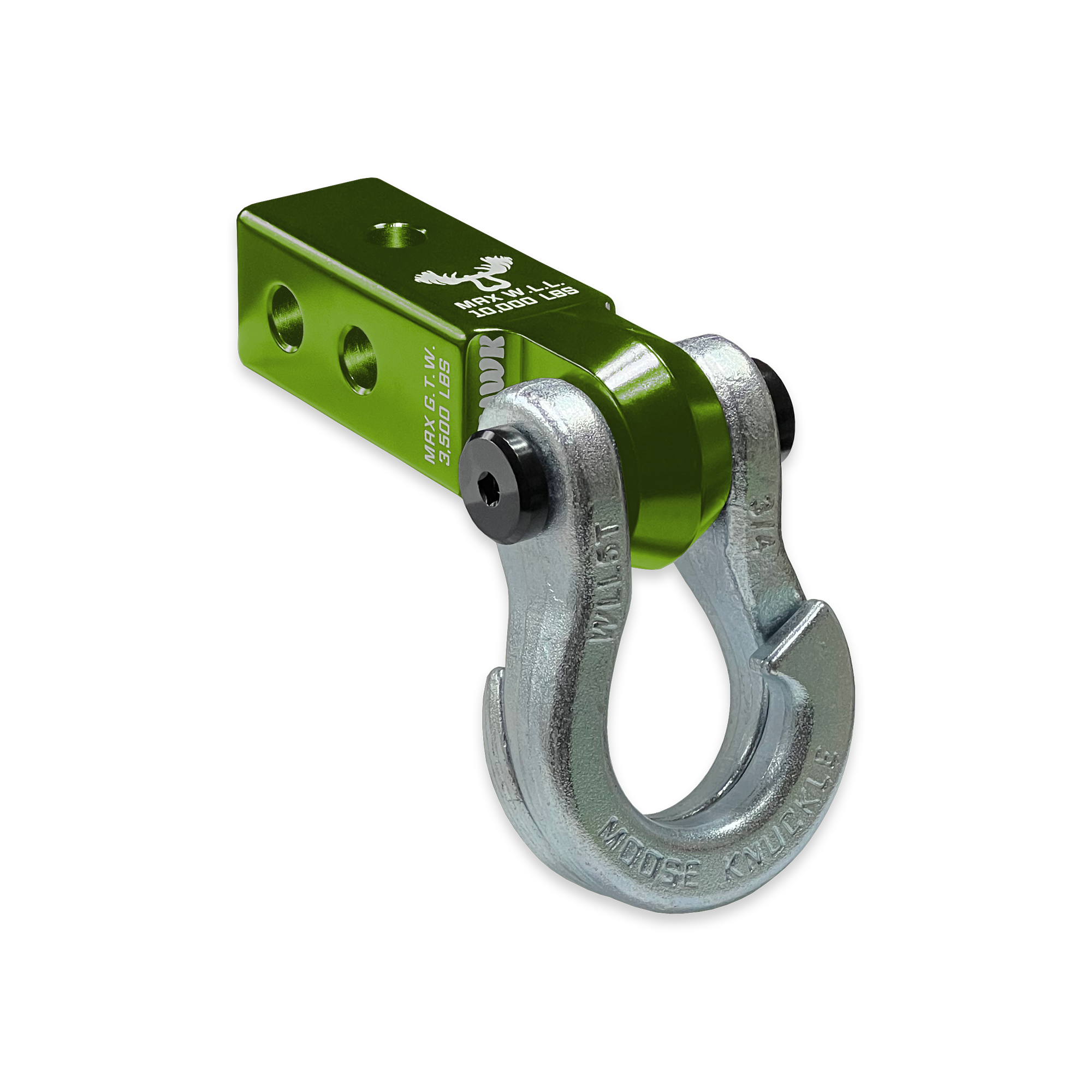 Photo of Jowl™ 3/4 Split Shackle™ and Mohawk 2.0 Receiver Combo by Forward Notion, LLC - Premium Recovery Gear for UTVs / Side by Sides