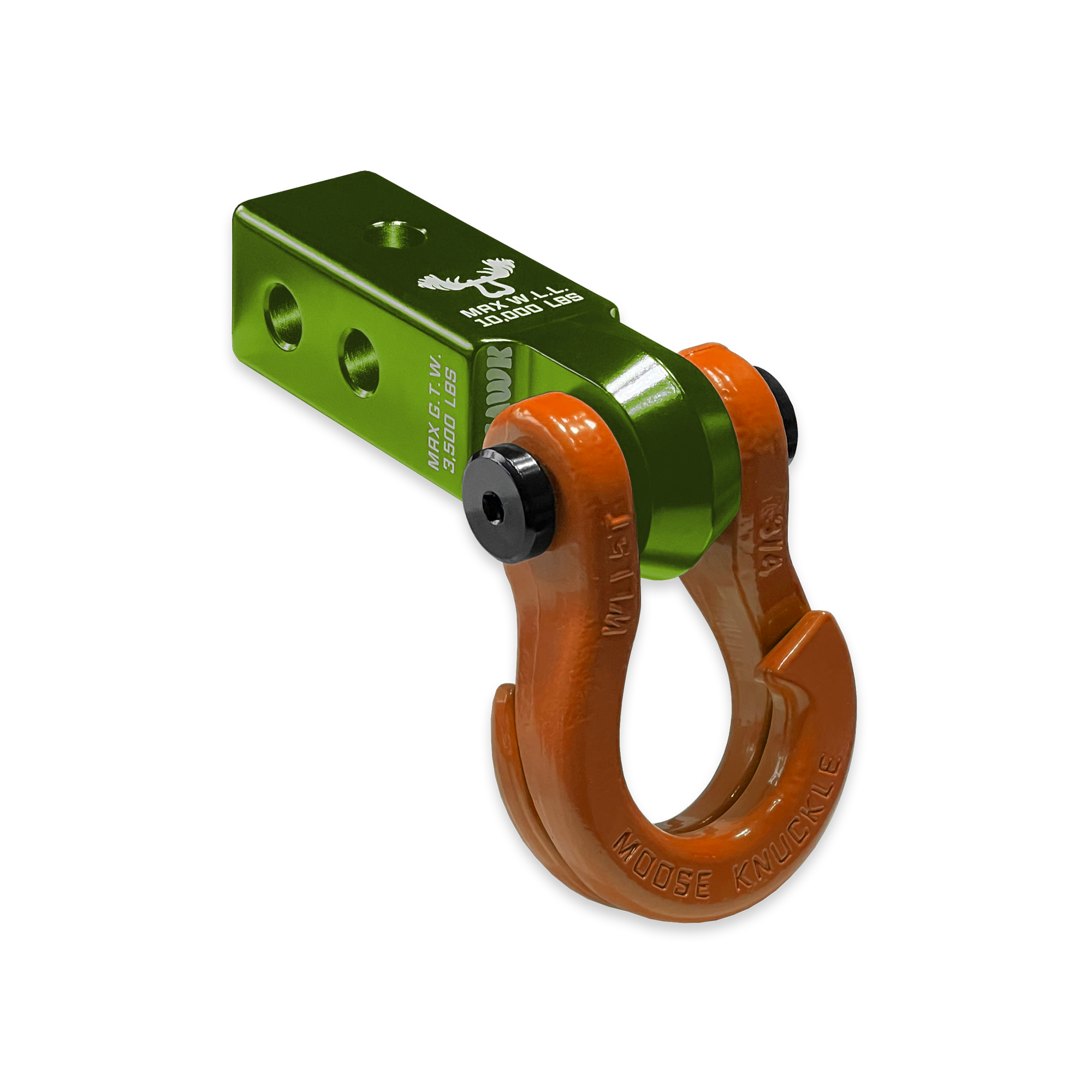 Photo of Jowl™ 3/4 Split Shackle™ and Mohawk 2.0 Receiver Combo by Forward Notion, LLC - Premium Recovery Gear for UTVs / Side by Sides