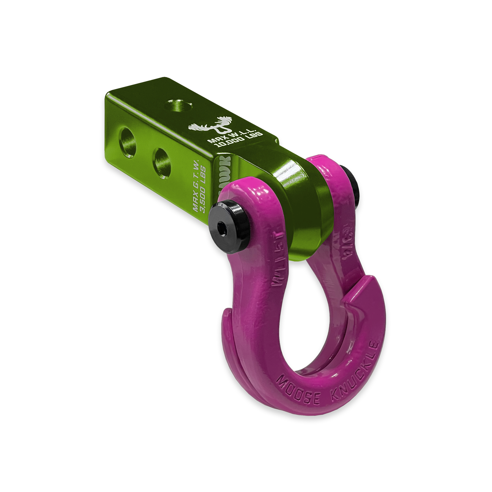 Photo of Jowl™ 3/4 Split Shackle™ and Mohawk 2.0 Receiver Combo by Forward Notion, LLC - Premium Recovery Gear for UTVs / Side by Sides
