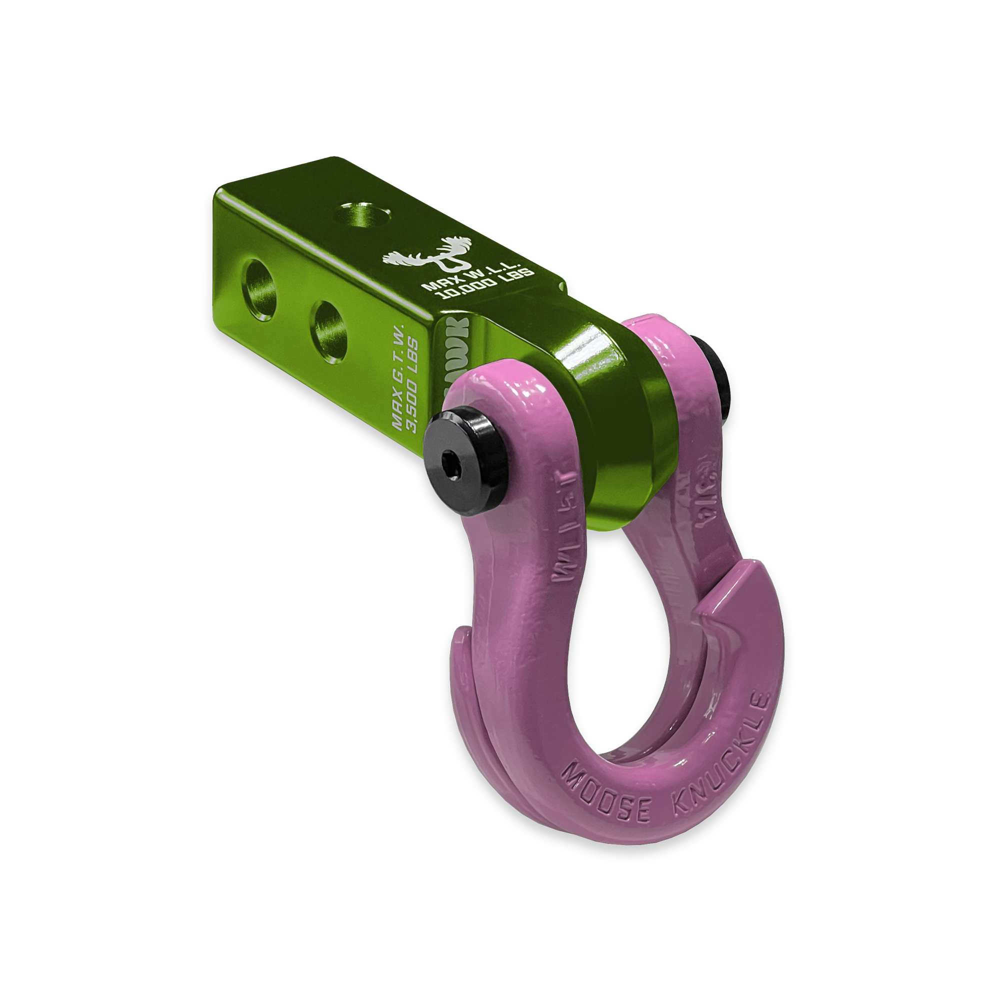 Photo of Jowl™ 3/4 Split Shackle™ and Mohawk 2.0 Receiver Combo by Forward Notion, LLC - Premium Recovery Gear for UTVs / Side by Sides