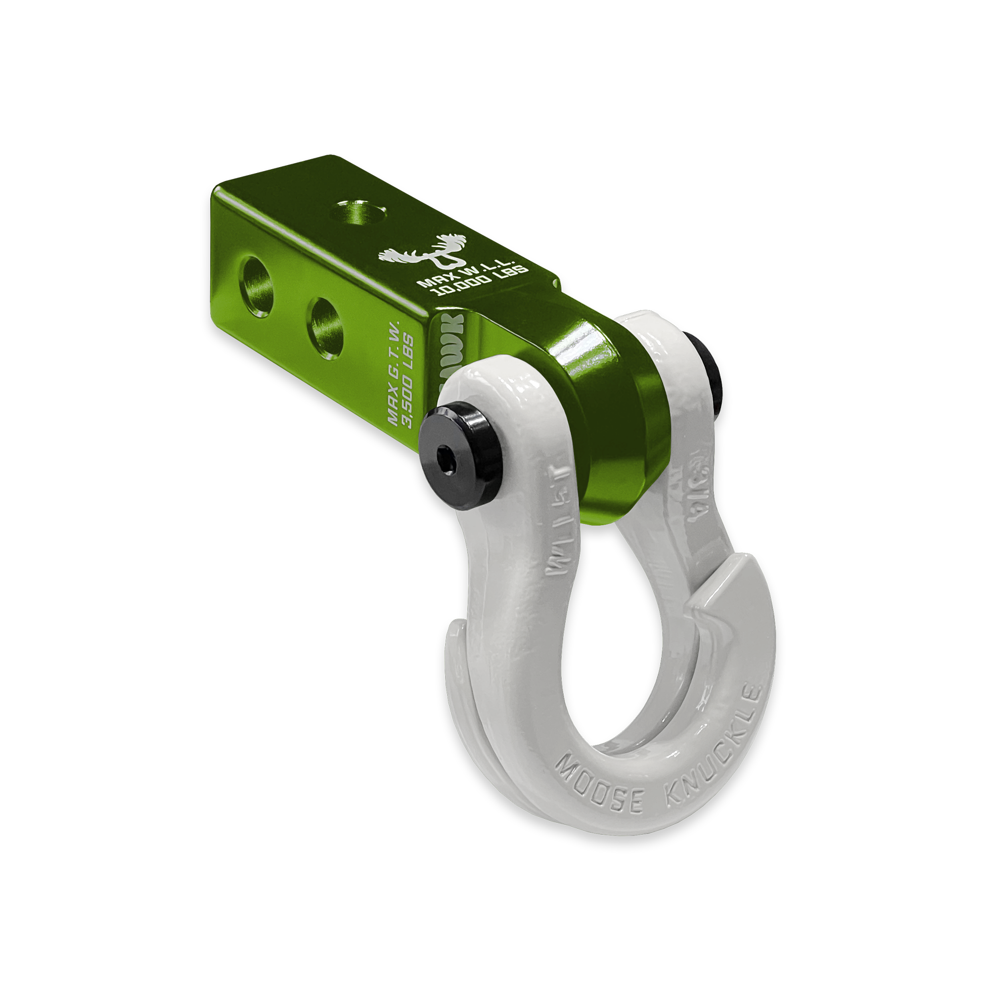 Photo of Jowl™ 3/4 Split Shackle™ and Mohawk 2.0 Receiver Combo by Forward Notion, LLC - Premium Recovery Gear for UTVs / Side by Sides