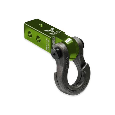 Photo of Jowl™ 3/4 Split Shackle™ and Mohawk 2.0 Receiver Combo by Forward Notion, LLC - Premium Recovery Gear for UTVs / Side by Sides