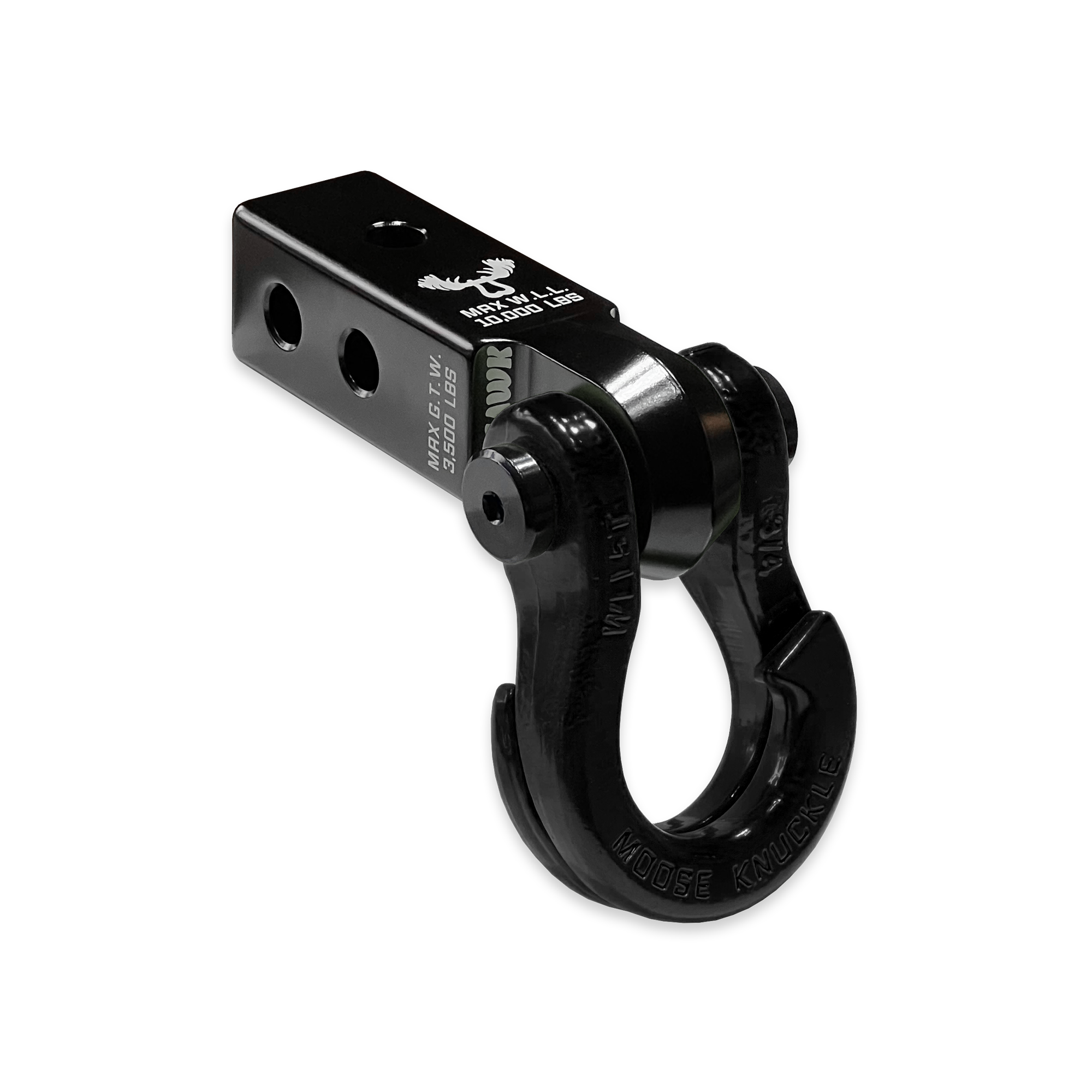 Photo of Jowl™ 3/4 Split Shackle™ and Mohawk 2.0 Receiver Combo by Forward Notion, LLC - Premium Recovery Gear for UTVs / Side by Sides