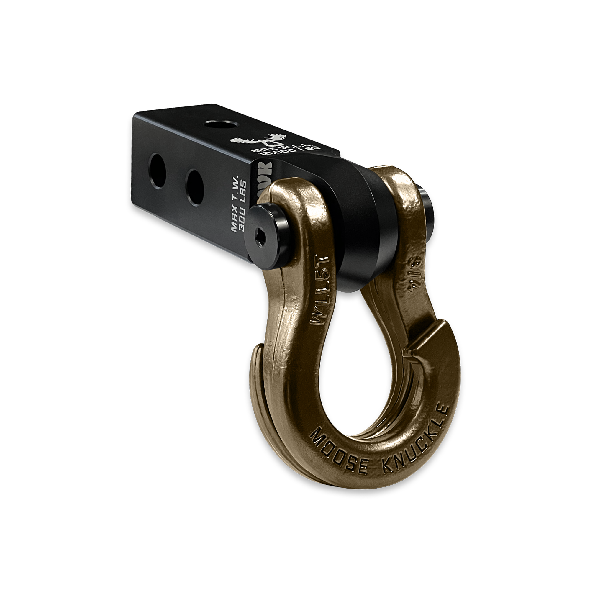 Photo of Jowl™ 3/4 Split Shackle™ and Mohawk 2.0 Receiver Combo by Forward Notion, LLC - Premium Recovery Gear for UTVs / Side by Sides
