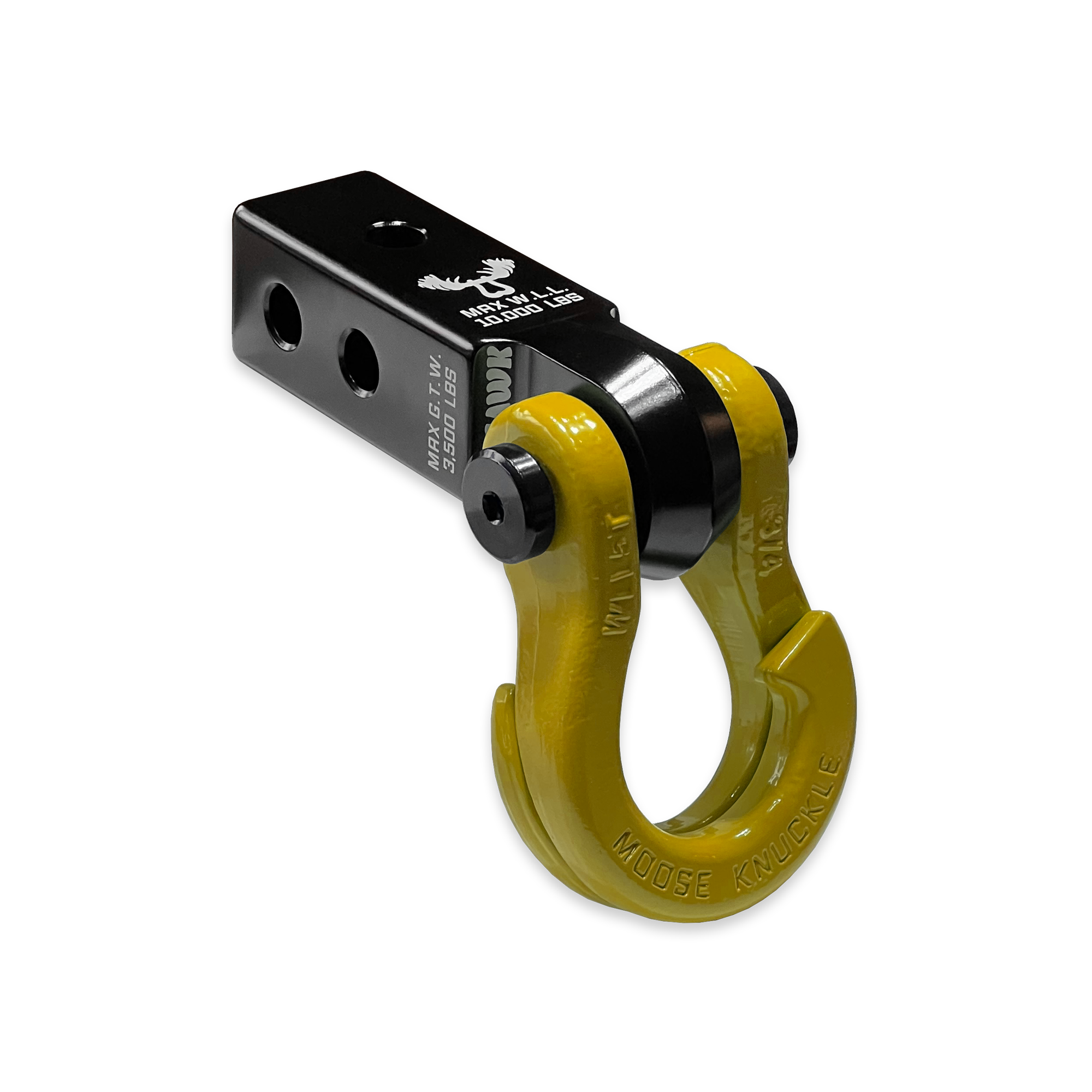 Photo of Jowl™ 3/4 Split Shackle™ and Mohawk 2.0 Receiver Combo by Forward Notion, LLC - Premium Recovery Gear for UTVs / Side by Sides
