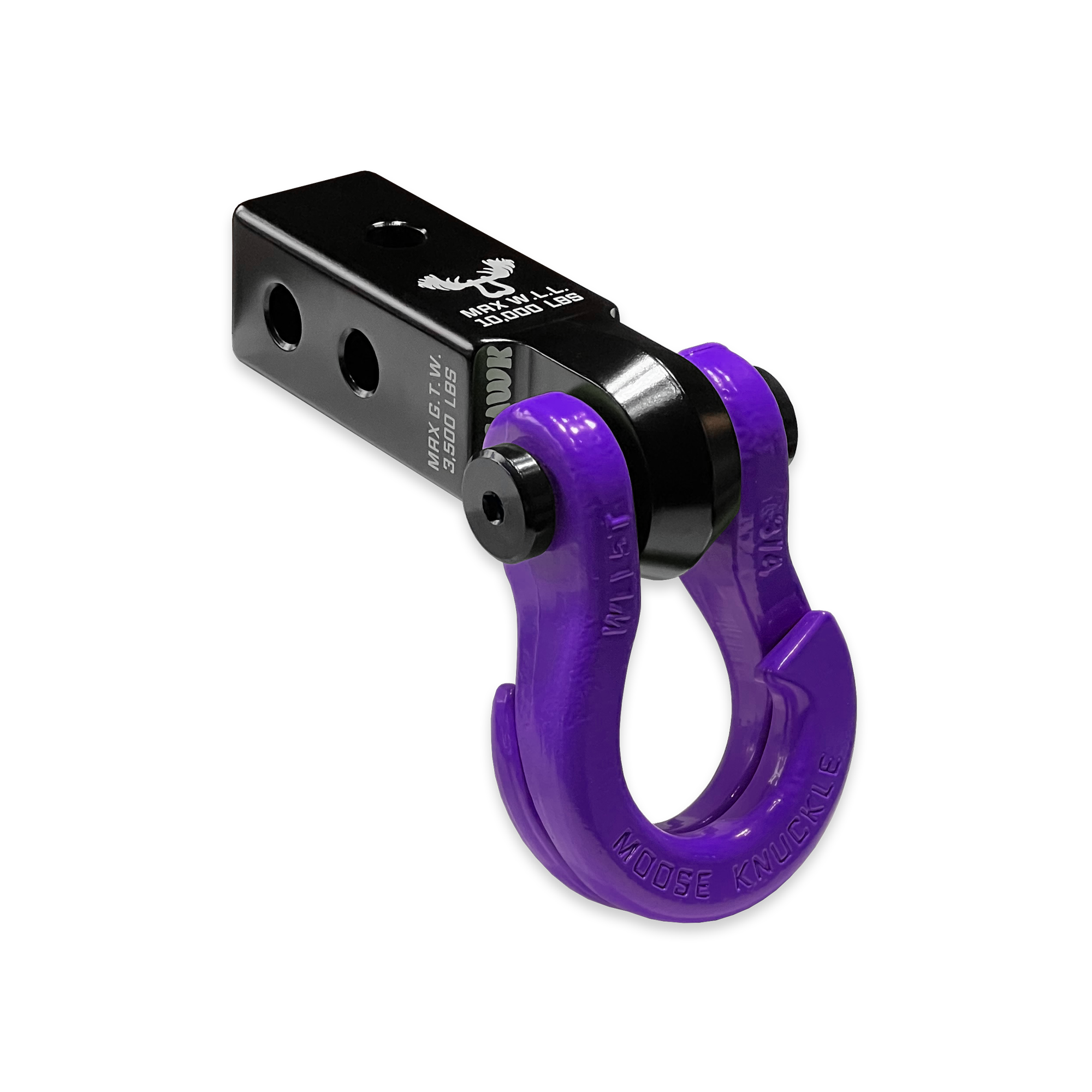 Photo of Jowl™ 3/4 Split Shackle™ and Mohawk 2.0 Receiver Combo by Forward Notion, LLC - Premium Recovery Gear for UTVs / Side by Sides