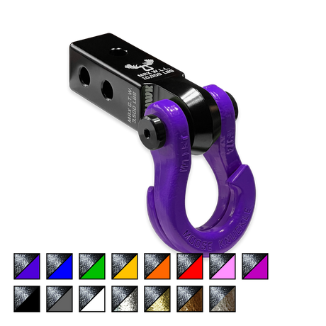 Photo of Jowl™ 3/4 Split Shackle™ and Mohawk 2.0 Receiver Combo by Forward Notion, LLC - Premium Recovery Gear for UTVs / Side by Sides