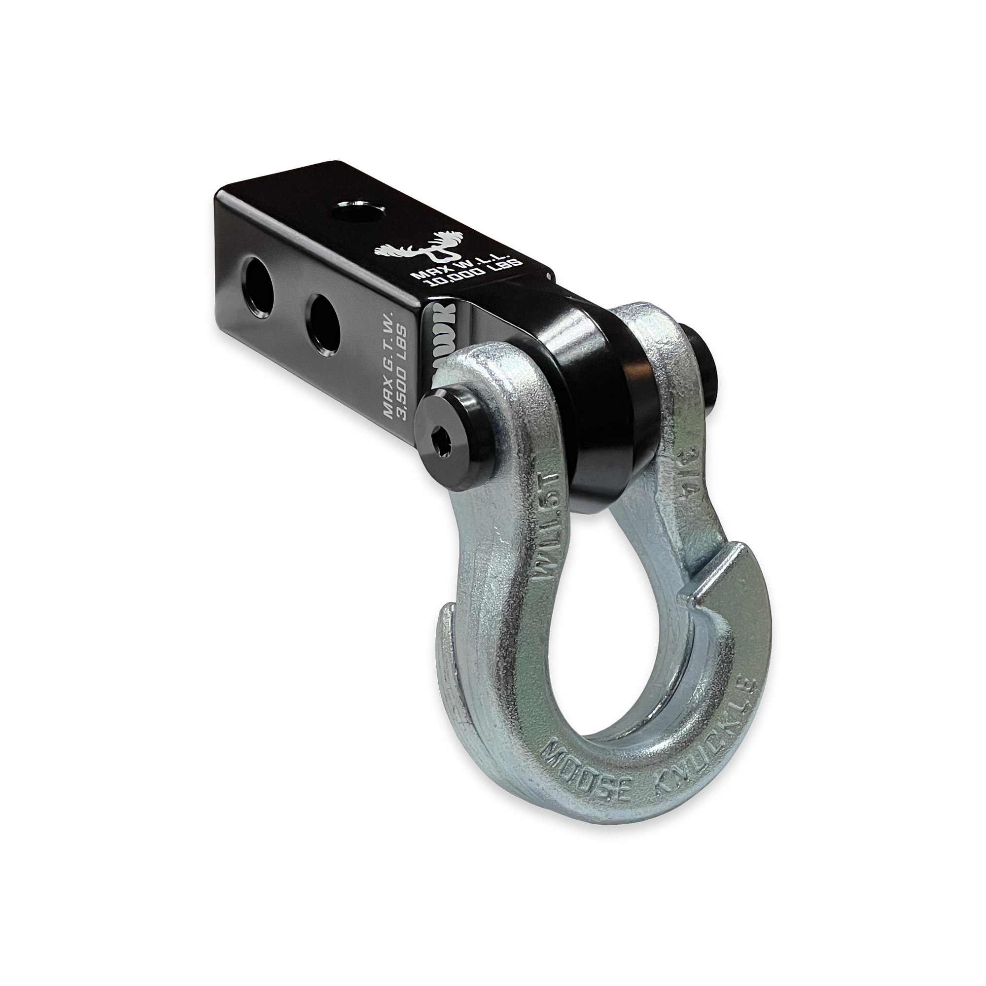 Photo of Jowl™ 3/4 Split Shackle™ and Mohawk 2.0 Receiver Combo by Forward Notion, LLC - Premium Recovery Gear for UTVs / Side by Sides