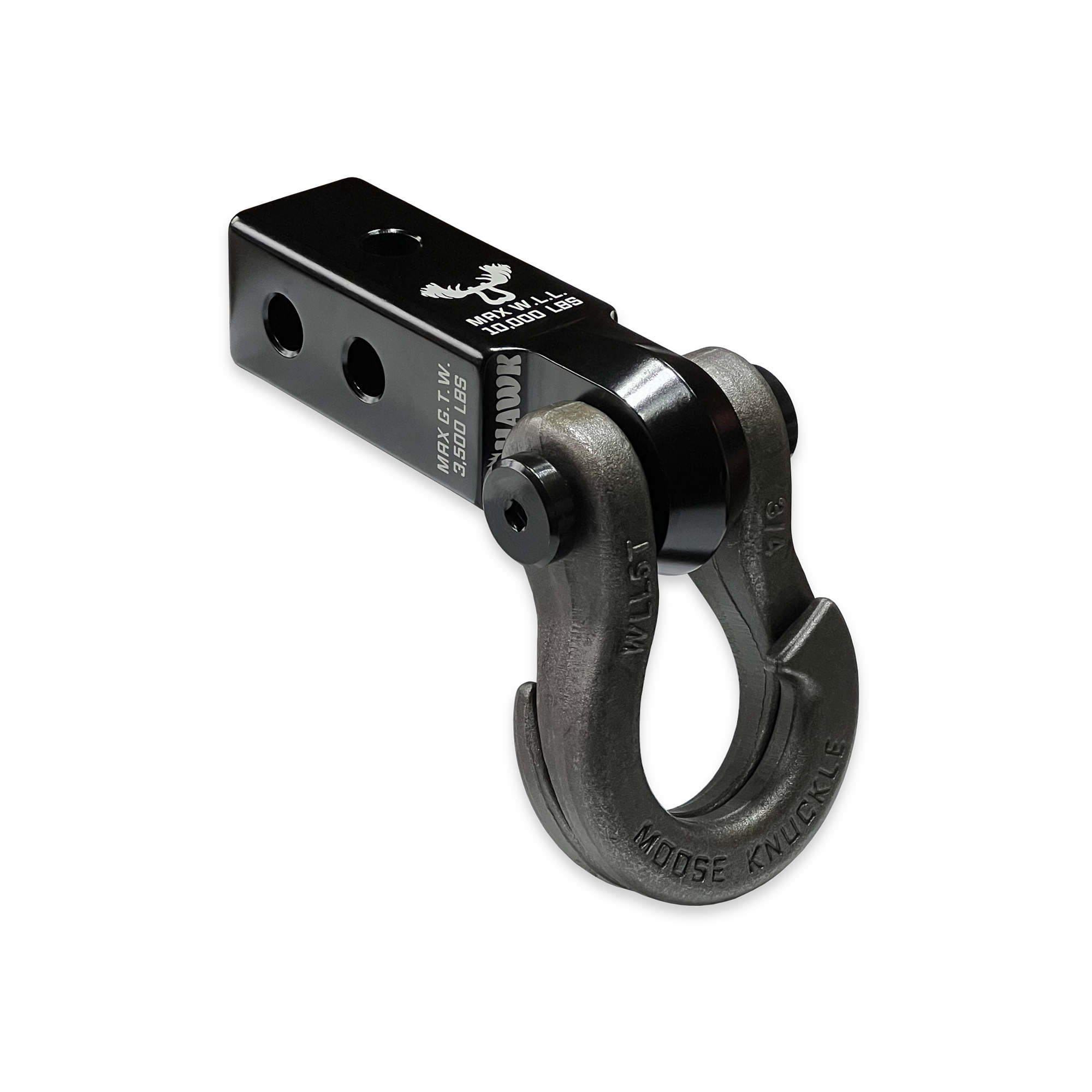 Photo of Jowl™ 3/4 Split Shackle™ and Mohawk 2.0 Receiver Combo by Forward Notion, LLC - Premium Recovery Gear for UTVs / Side by Sides