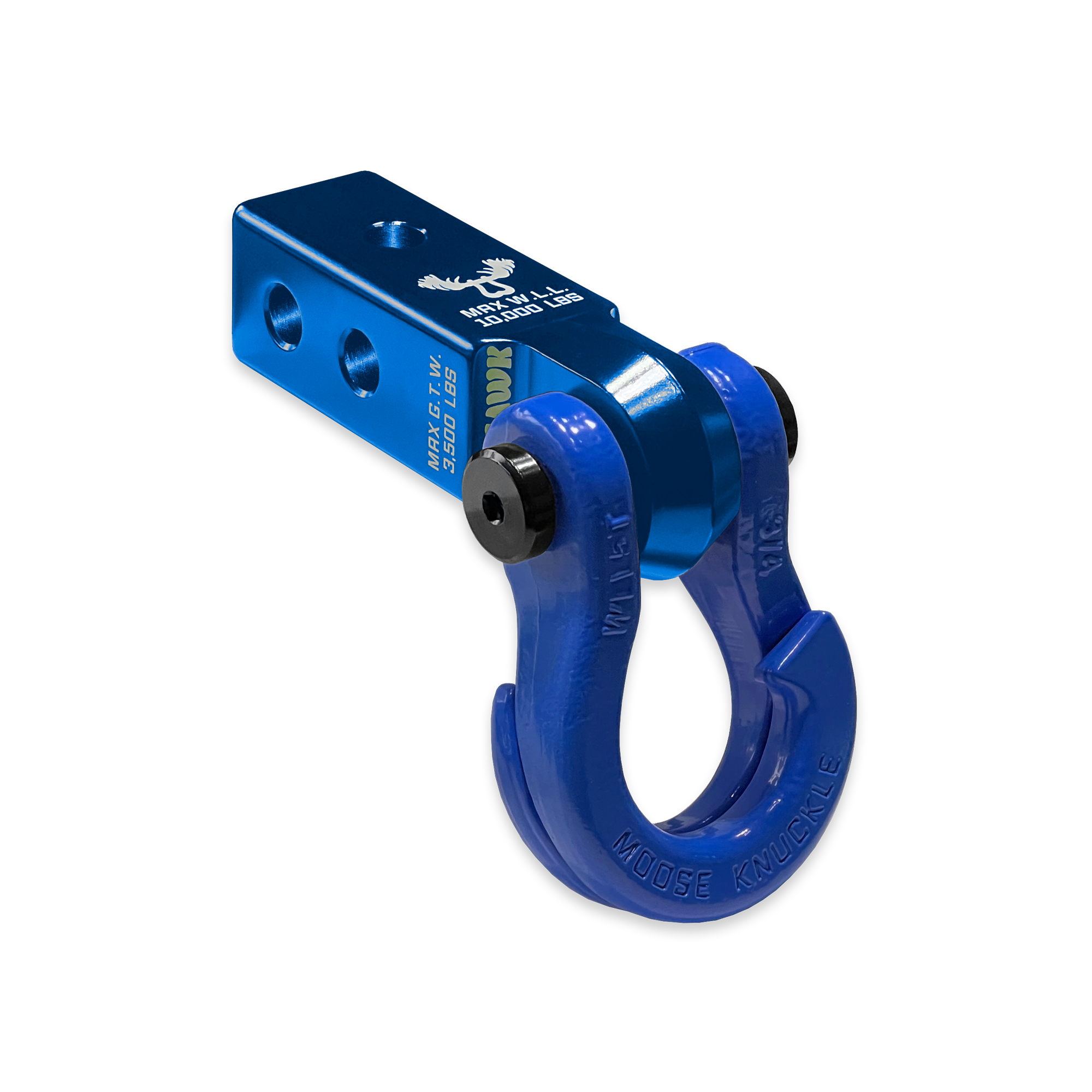 Photo of Jowl™ 3/4 Split Shackle™ and Mohawk 2.0 Receiver Combo by Forward Notion, LLC - Premium Recovery Gear for UTVs / Side by Sides