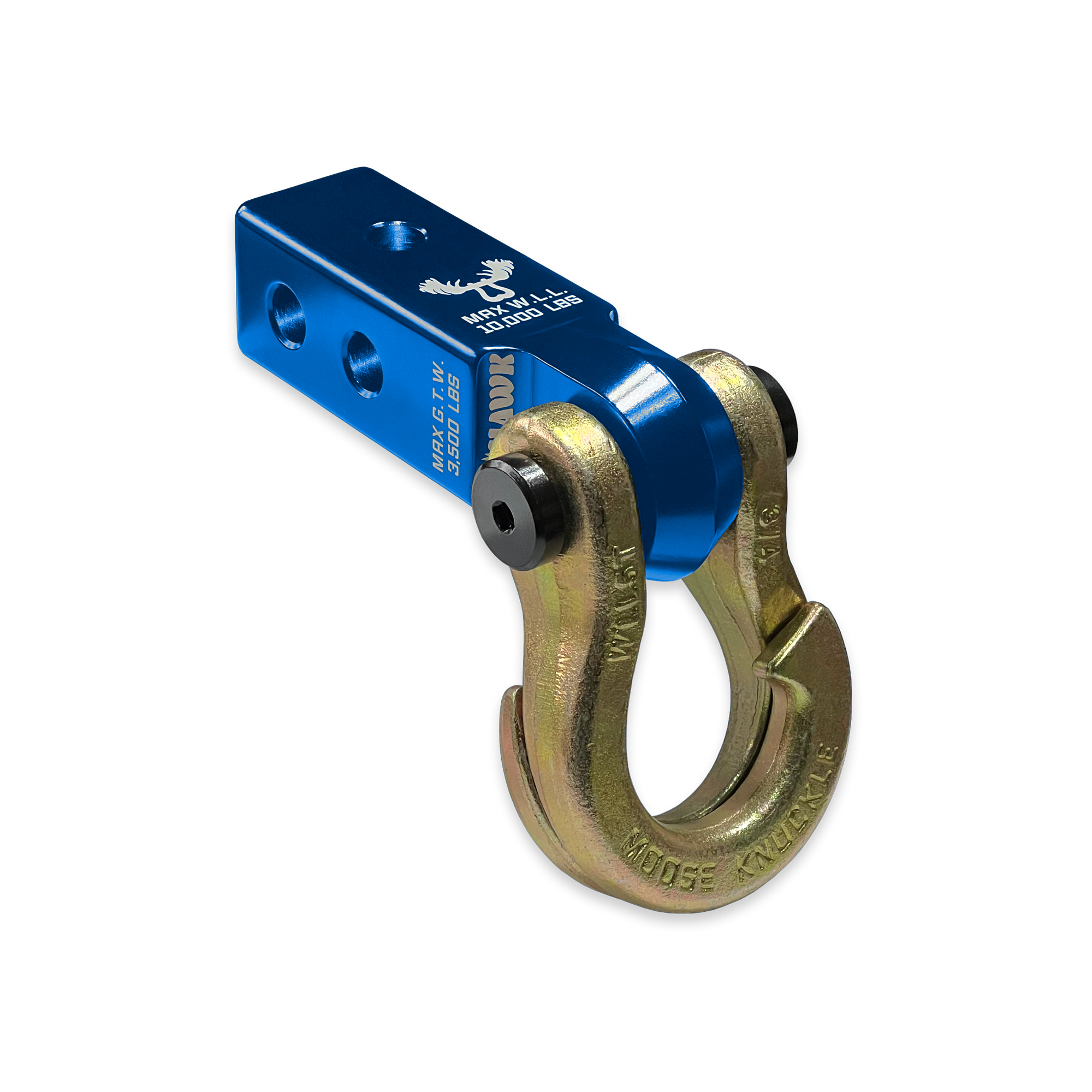 Photo of Jowl™ 3/4 Split Shackle™ and Mohawk 2.0 Receiver Combo by Forward Notion, LLC - Premium Recovery Gear for UTVs / Side by Sides