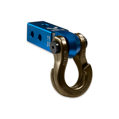 Photo of Jowl™ 3/4 Split Shackle™ and Mohawk 2.0 Receiver Combo by Forward Notion, LLC - Premium Recovery Gear for UTVs / Side by Sides