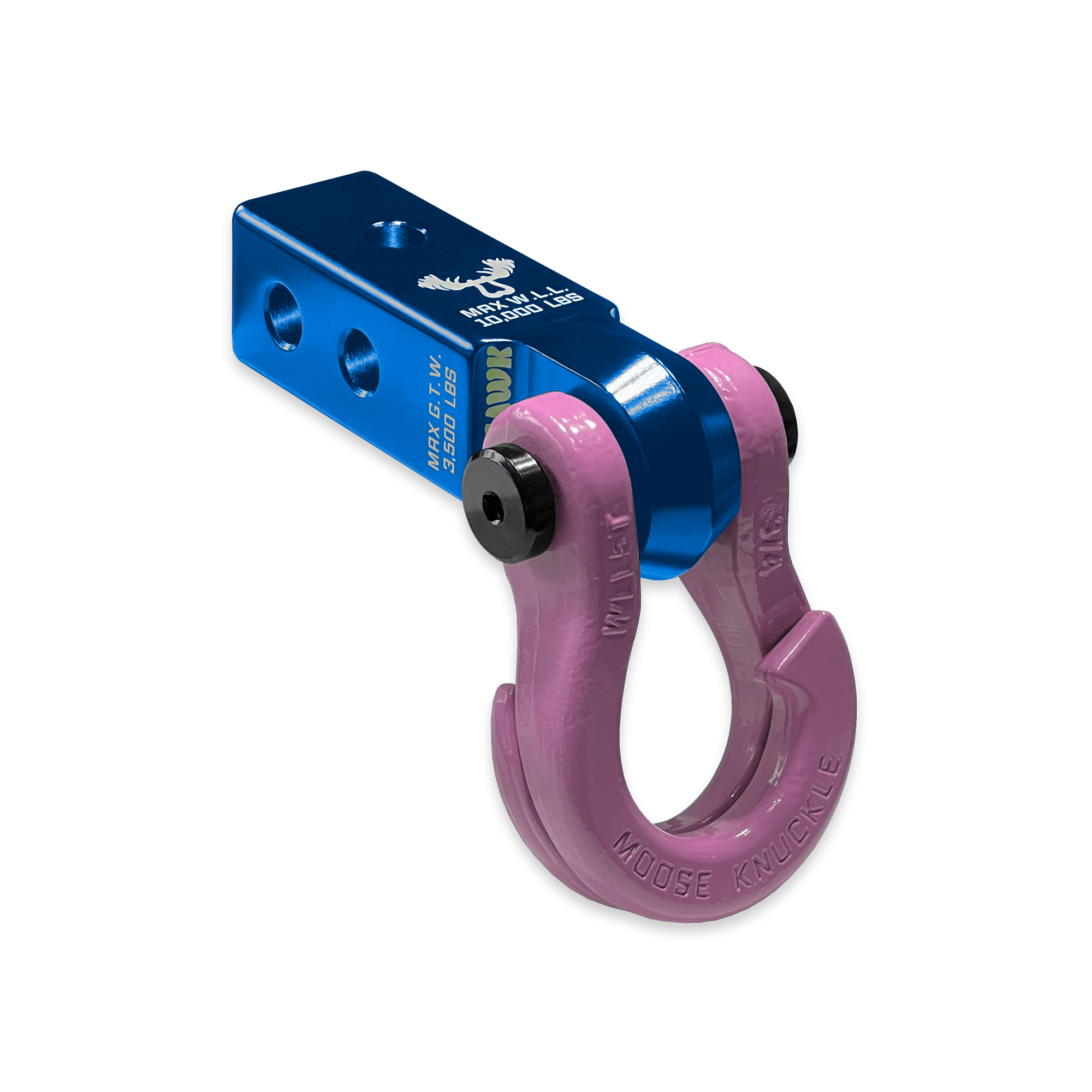 Photo of Jowl™ 3/4 Split Shackle™ and Mohawk 2.0 Receiver Combo by Forward Notion, LLC - Premium Recovery Gear for UTVs / Side by Sides