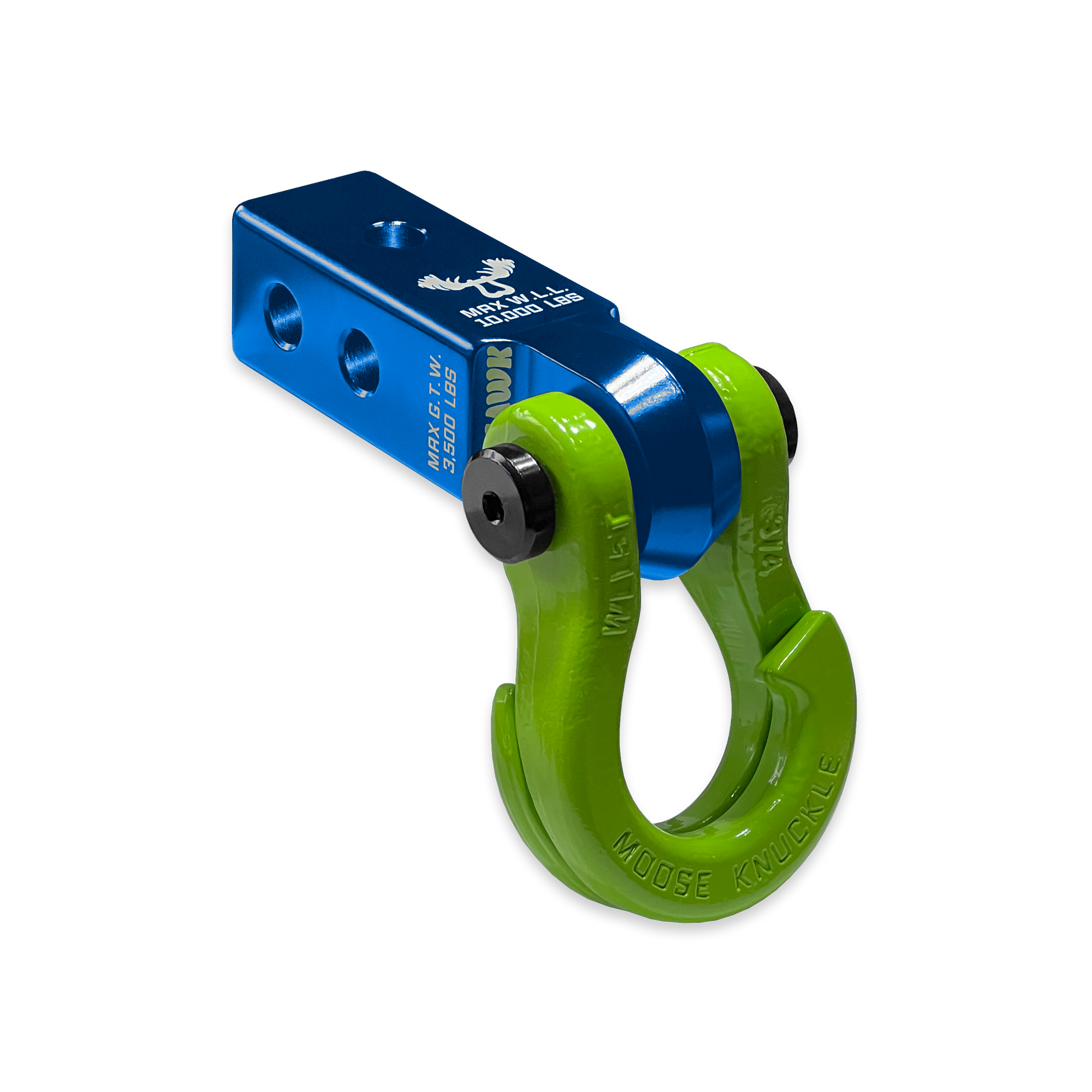 Photo of Jowl™ 3/4 Split Shackle™ and Mohawk 2.0 Receiver Combo by Forward Notion, LLC - Premium Recovery Gear for UTVs / Side by Sides