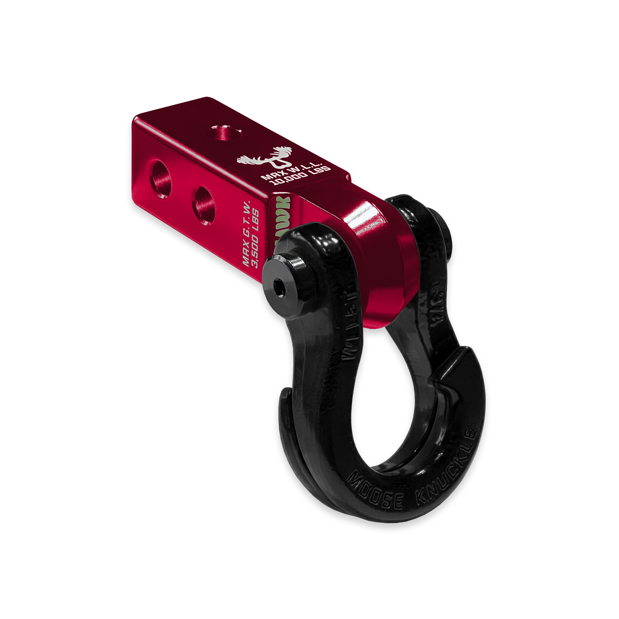 Photo of Jowl™ 3/4 Split Shackle™ and Mohawk 2.0 Receiver Combo by Forward Notion, LLC - Premium Recovery Gear for UTVs / Side by Sides