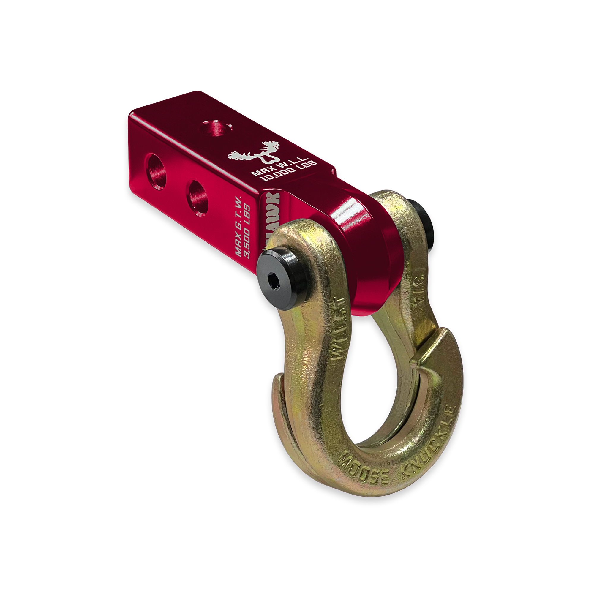 Photo of Jowl™ 3/4 Split Shackle™ and Mohawk 2.0 Receiver Combo by Forward Notion, LLC - Premium Recovery Gear for UTVs / Side by Sides