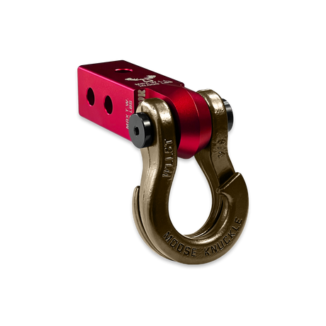 Photo of Jowl™ 3/4 Split Shackle™ and Mohawk 2.0 Receiver Combo by Forward Notion, LLC - Premium Recovery Gear for UTVs / Side by Sides