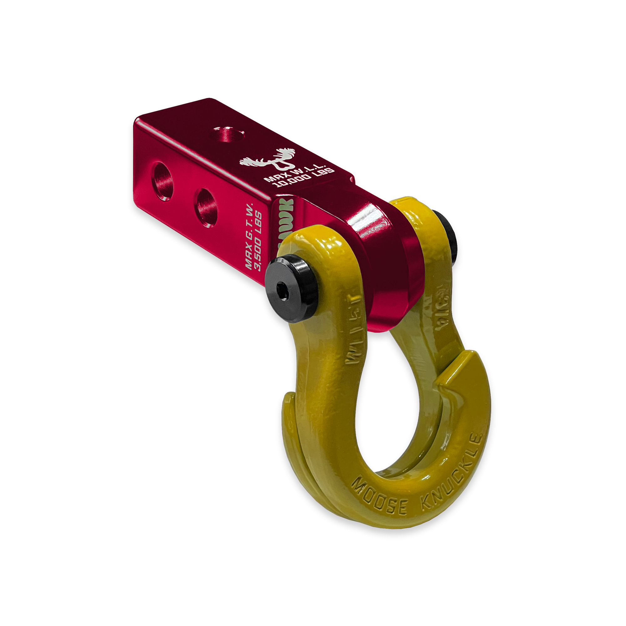 Photo of Jowl™ 3/4 Split Shackle™ and Mohawk 2.0 Receiver Combo by Forward Notion, LLC - Premium Recovery Gear for UTVs / Side by Sides