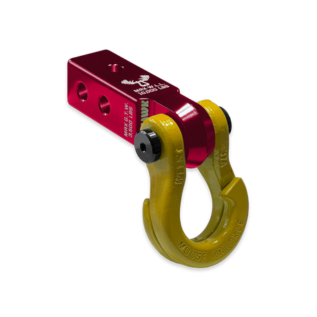 Photo of Jowl™ 3/4 Split Shackle™ and Mohawk 2.0 Receiver Combo by Forward Notion, LLC - Premium Recovery Gear for UTVs / Side by Sides