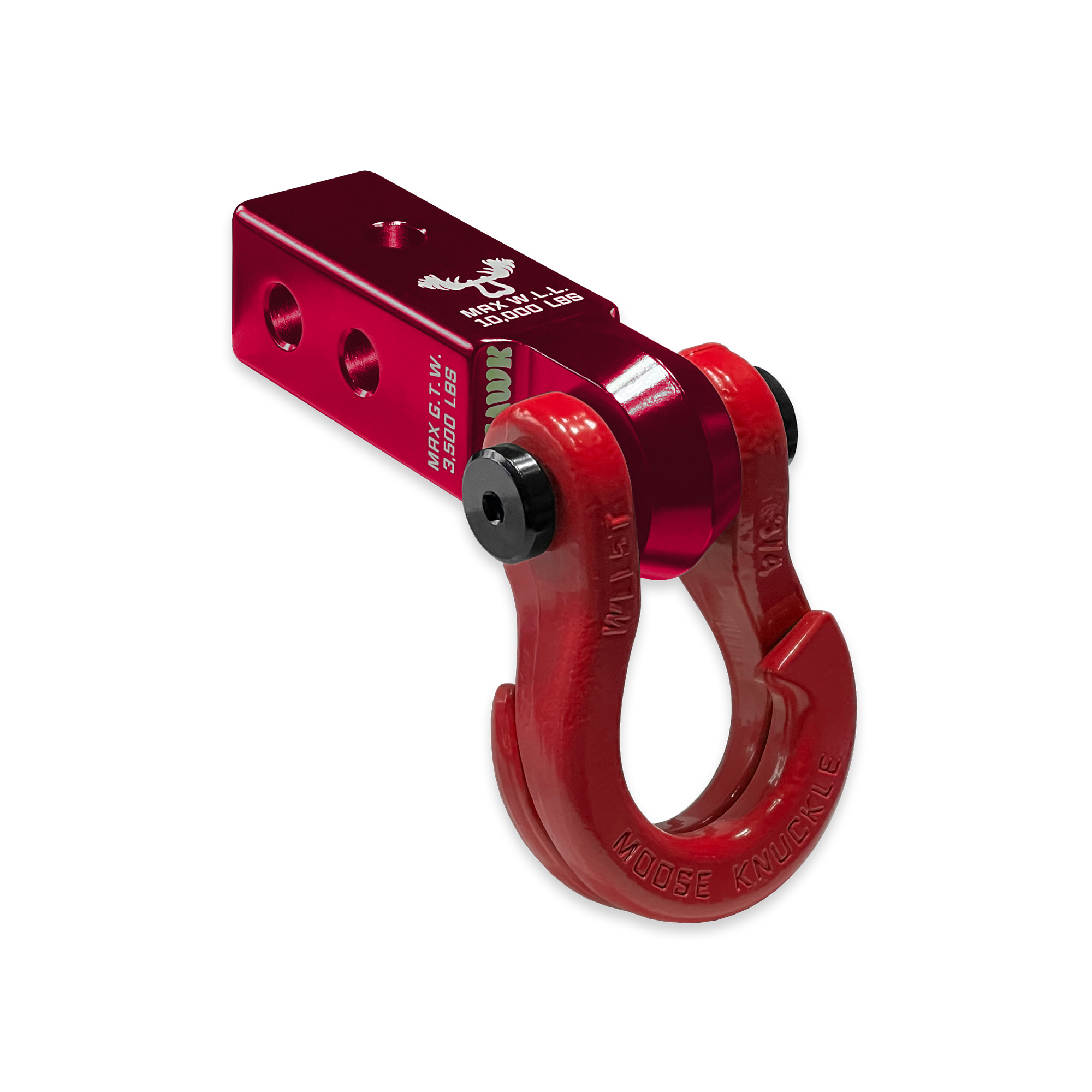 Photo of Jowl™ 3/4 Split Shackle™ and Mohawk 2.0 Receiver Combo by Forward Notion, LLC - Premium Recovery Gear for UTVs / Side by Sides