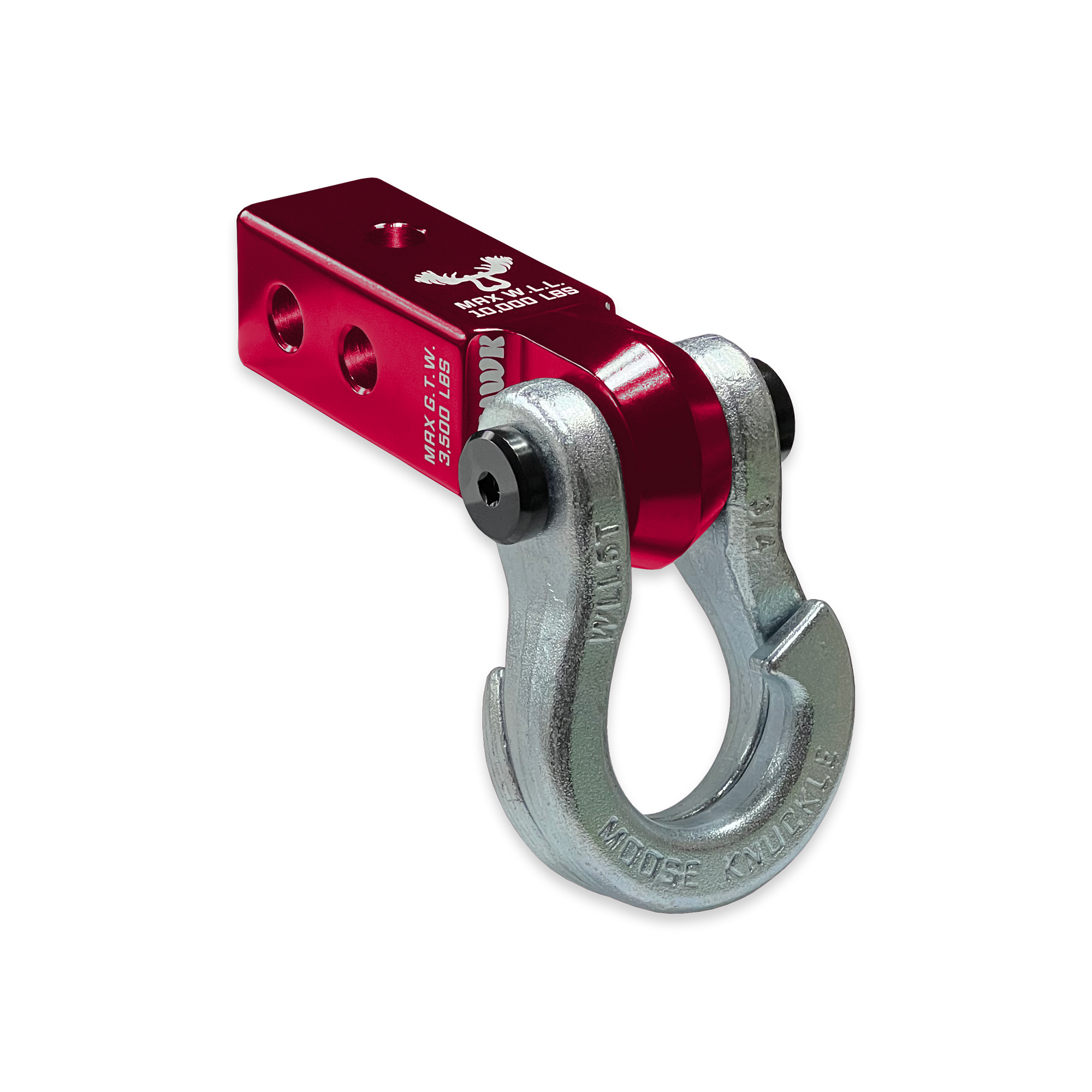 Photo of Jowl™ 3/4 Split Shackle™ and Mohawk 2.0 Receiver Combo by Forward Notion, LLC - Premium Recovery Gear for UTVs / Side by Sides